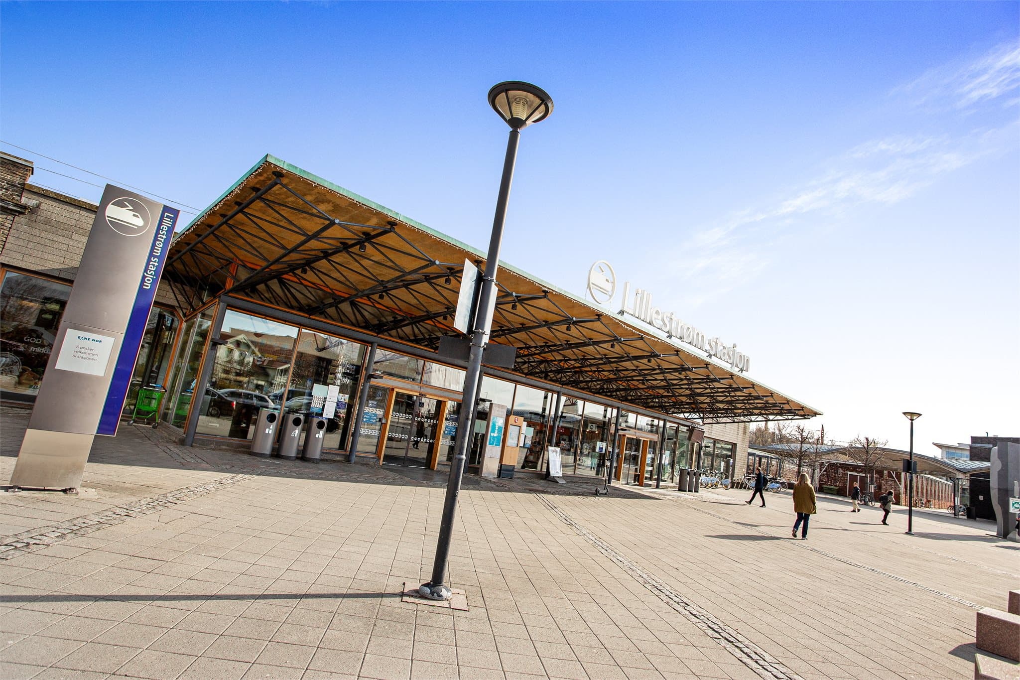 Gangavstand til Lillestrøm stasjon med gode kollektivforbindelser