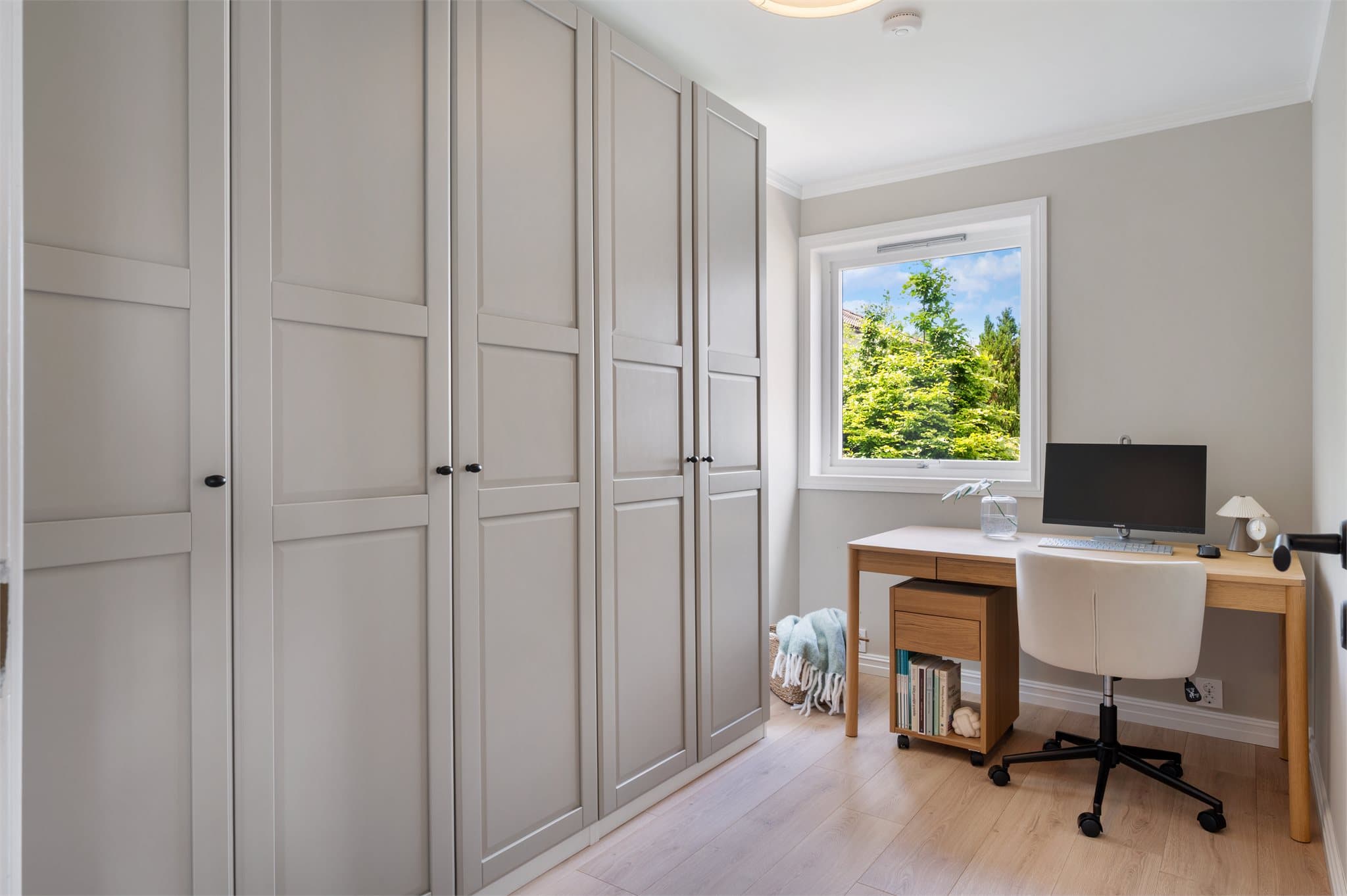 Det tredje soverommet måler 7,3m²