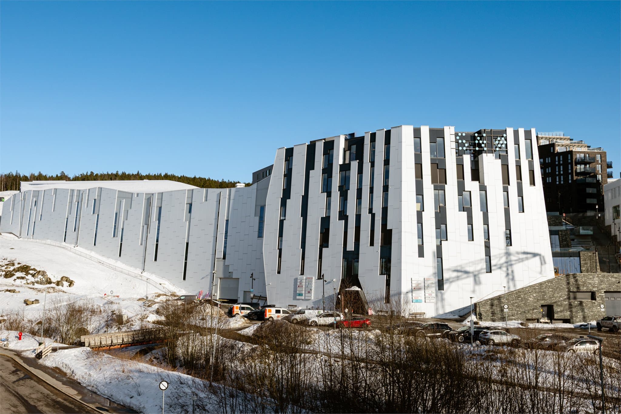 Skianlegget SNØ ligger et steinkast unna leiligheten.