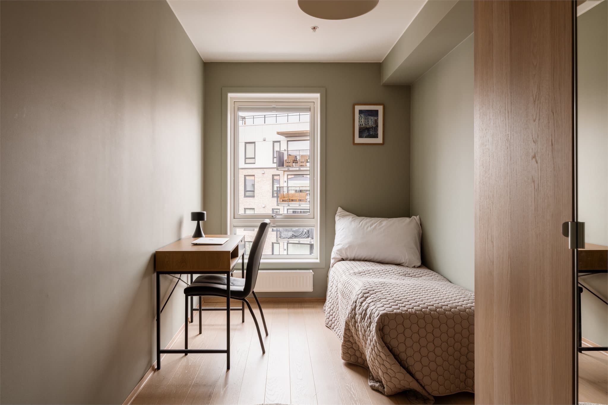 Med tre soverom får man et fleksibelt hjem med mange muligheter når det gjelder innredning.