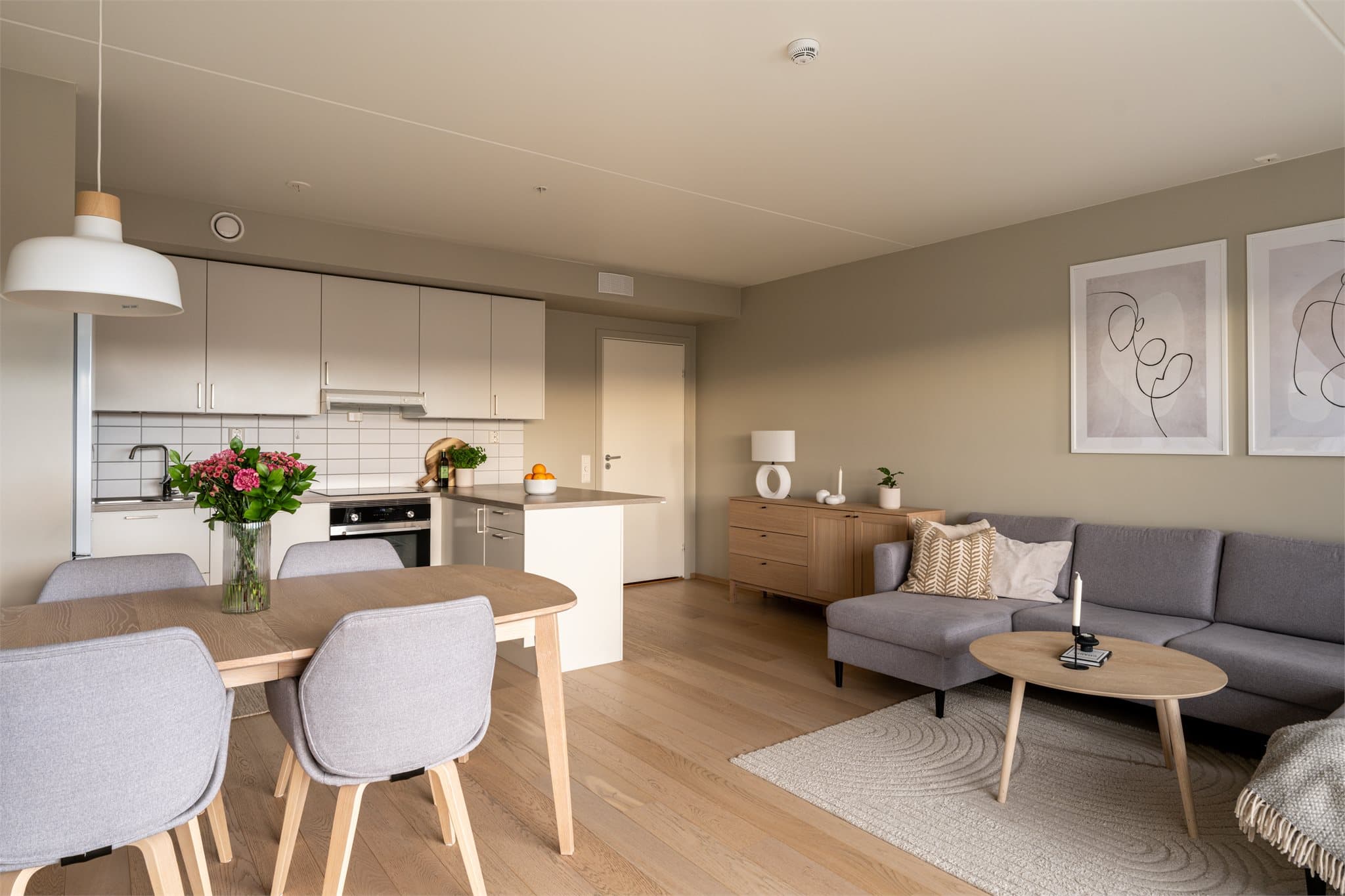 Leiligheten har en meget god planløsning og moderne standard.