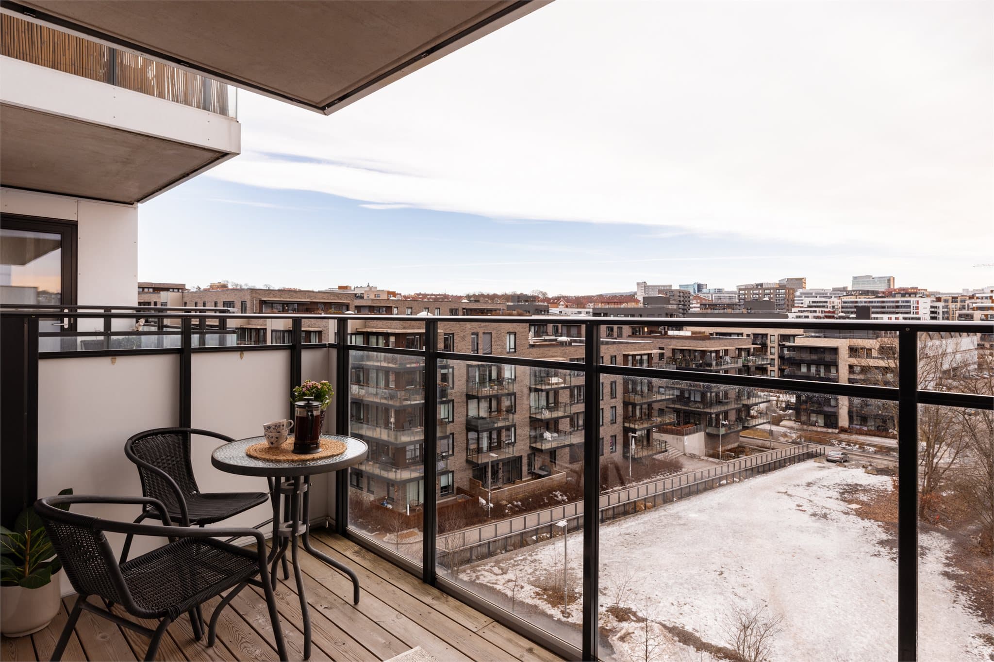 Her kan dere nyte varme sommerkvelder i godt selskap.