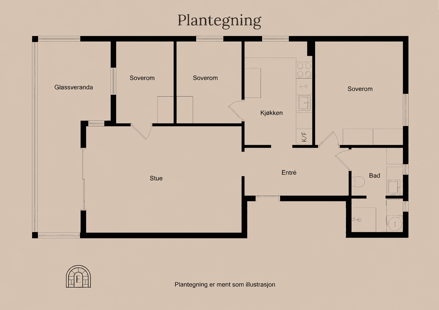 - Planløsning -