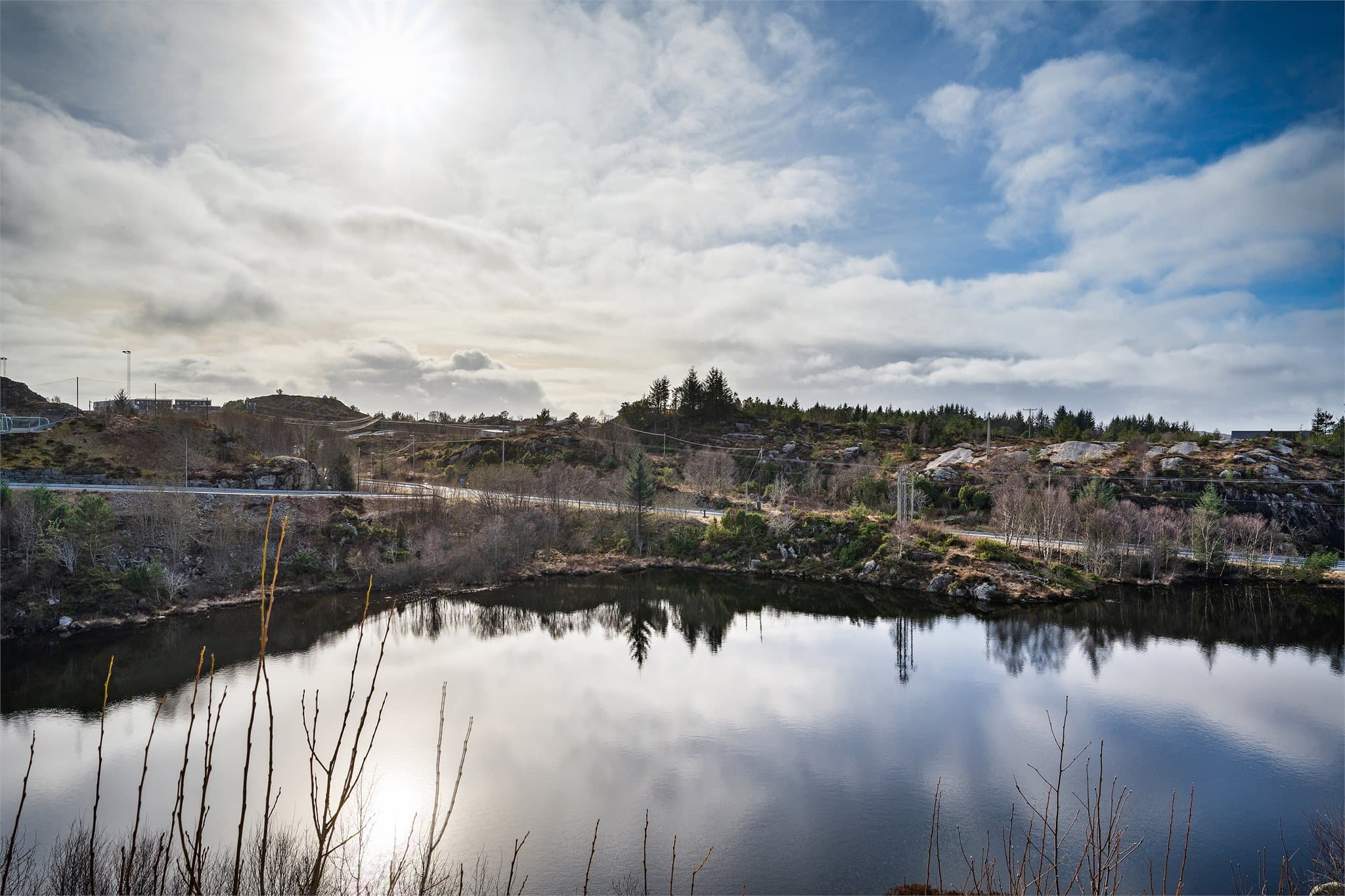 - Et totalt tomteareal på hele 38 856m² -