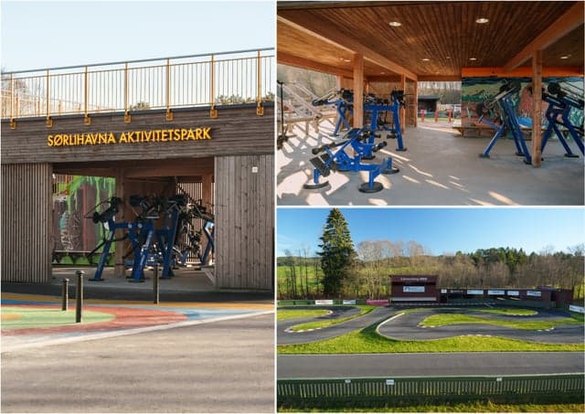 Sørlihavna aktivitetspark og Lørenskog ishall er blant de nærliggende sportsfasilitetene.