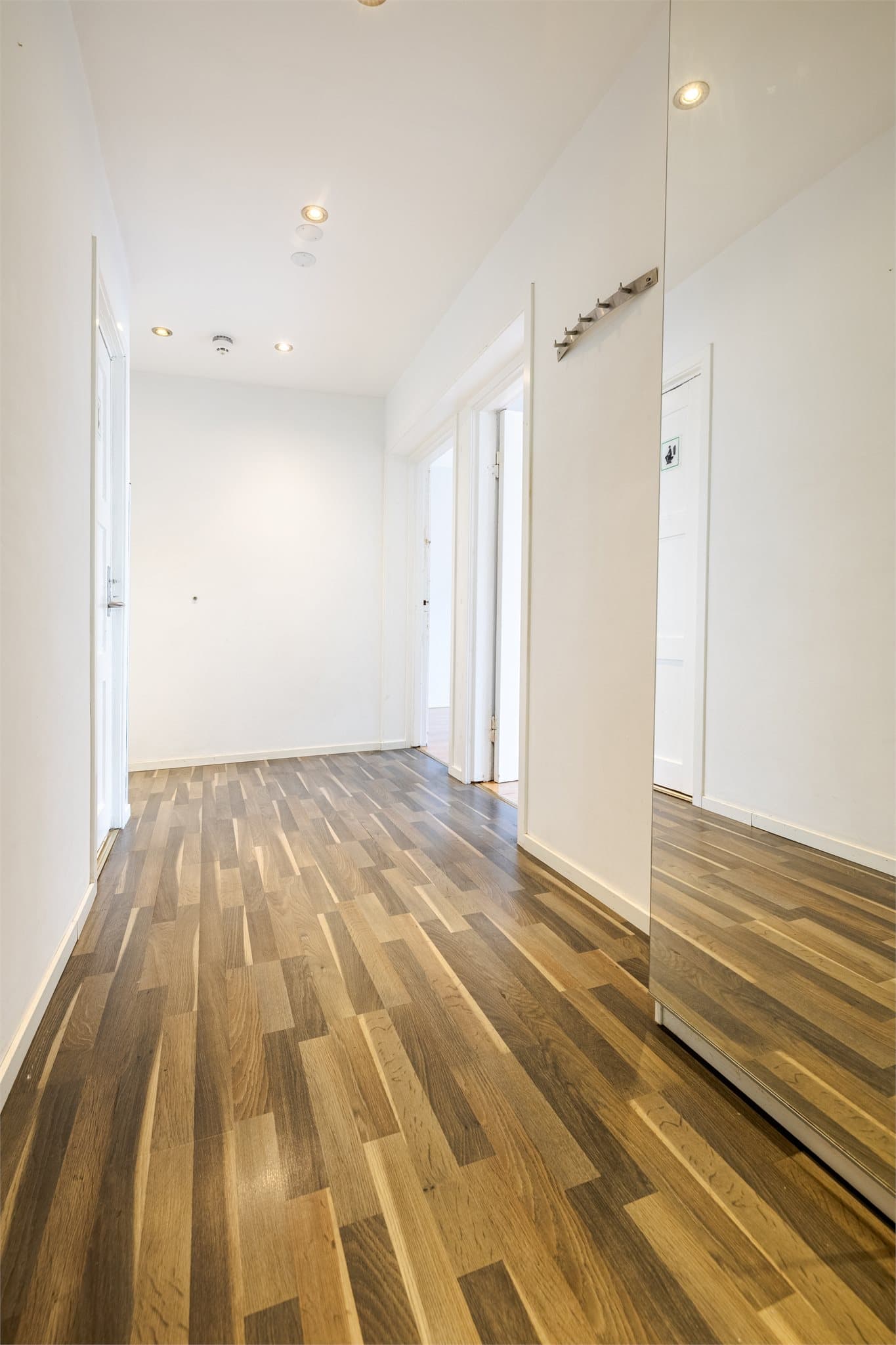 Du har også gode plass til oppbevaring.