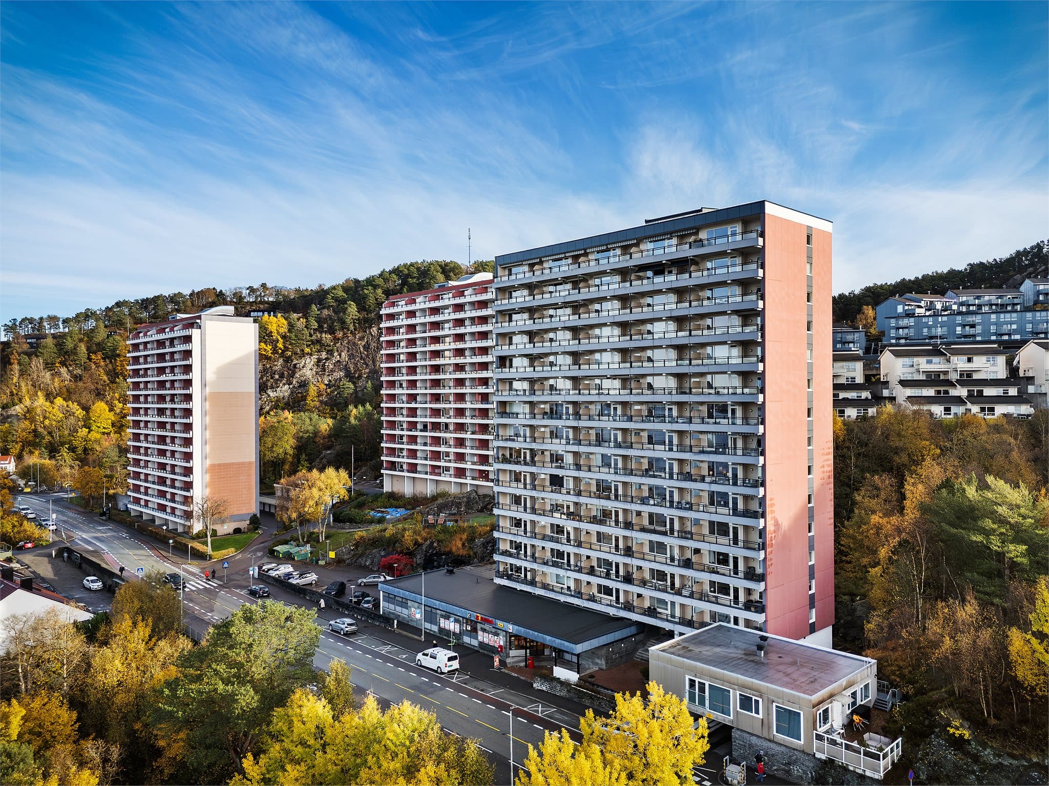 - Heisadkomst til leiligheten sørger for en svært lettvint hverdag -
