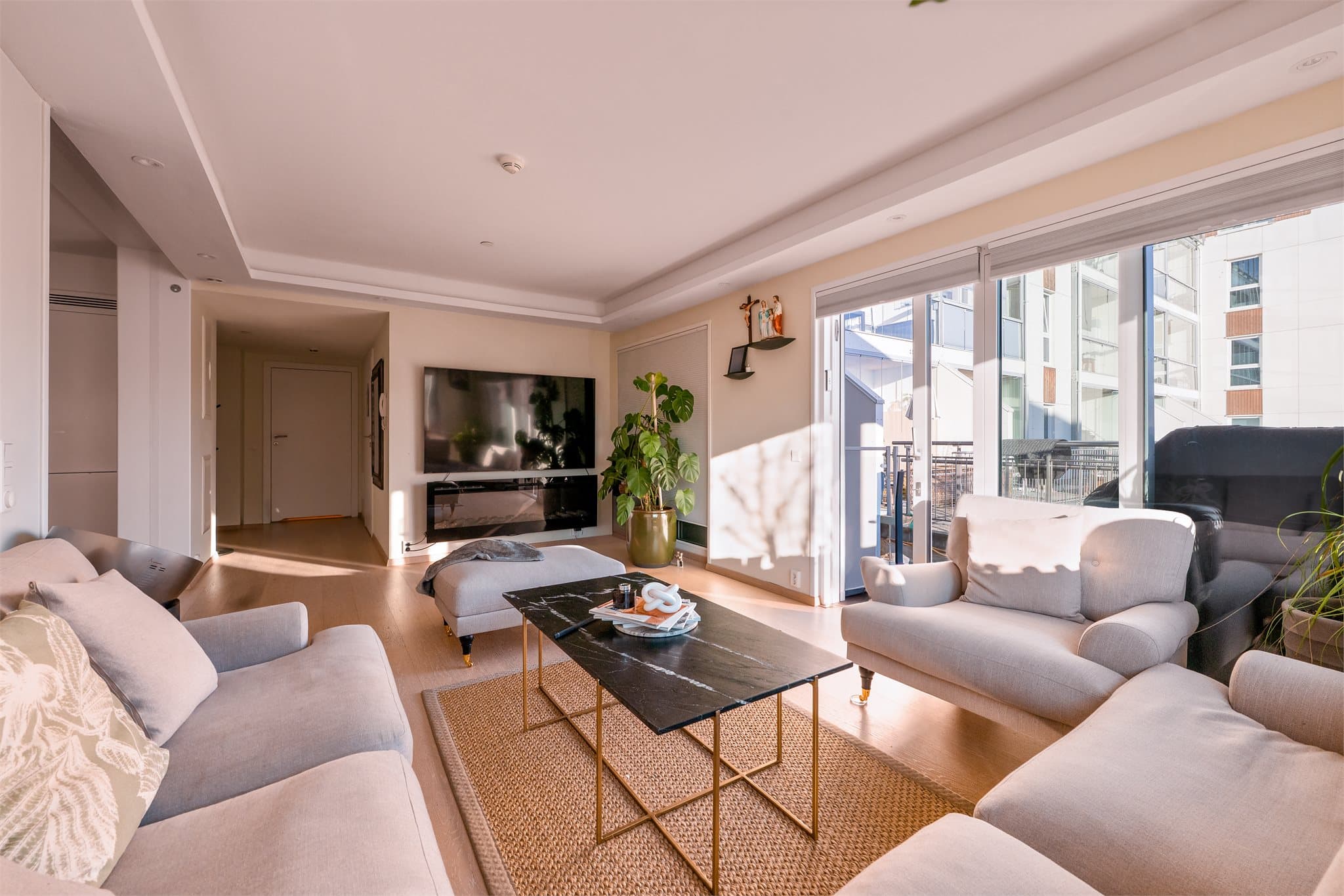 Moderne 3-roms selveier fra 2016 med sentral beliggenhet på Strømmen.