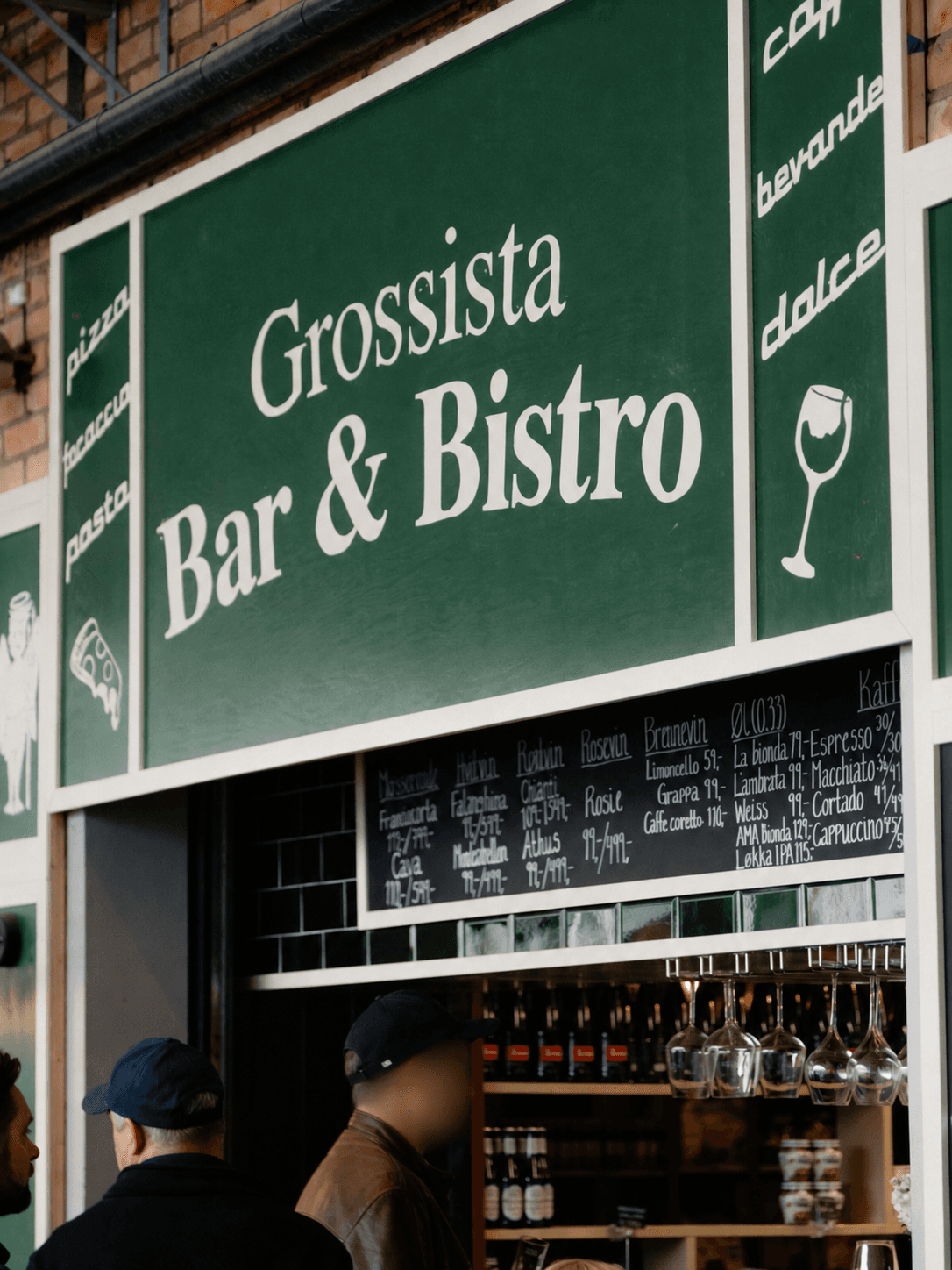 Villa Grossista - et hyggelig møtested i nærområdet med italiensk inspirert atmosfære og servering.