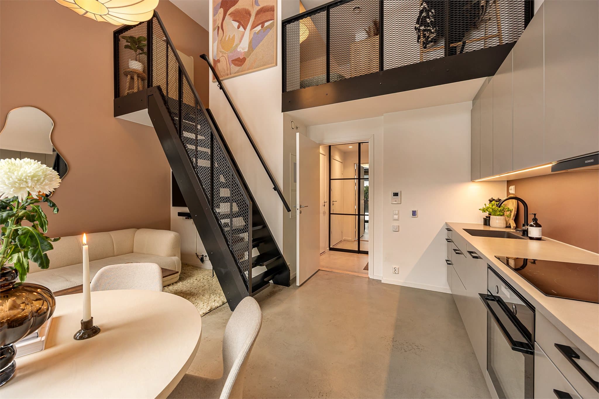 Her er det takhøyde på opptil 4,78m.