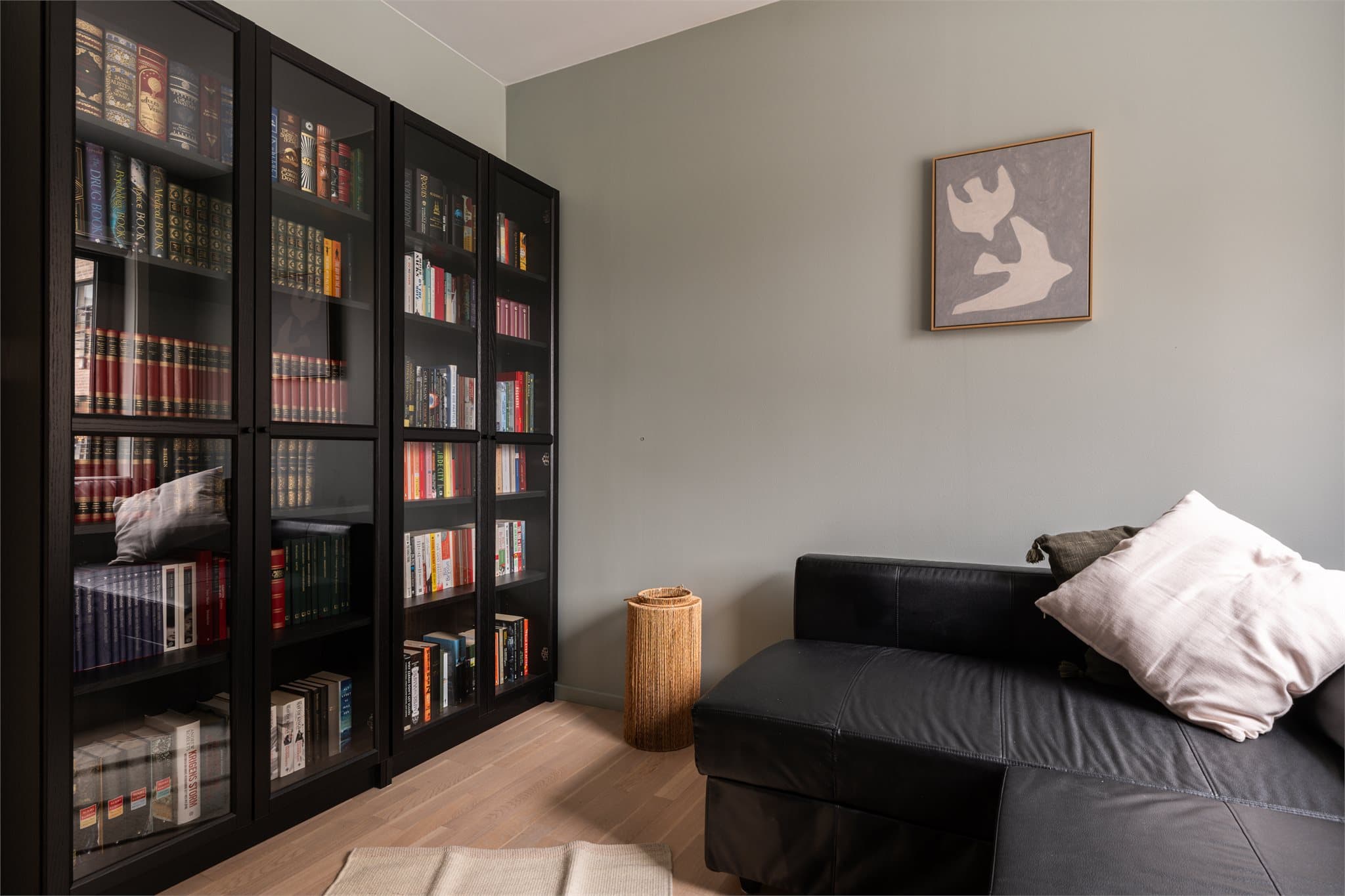 Soverommet gir fleksible muligheter for personlig innredning.