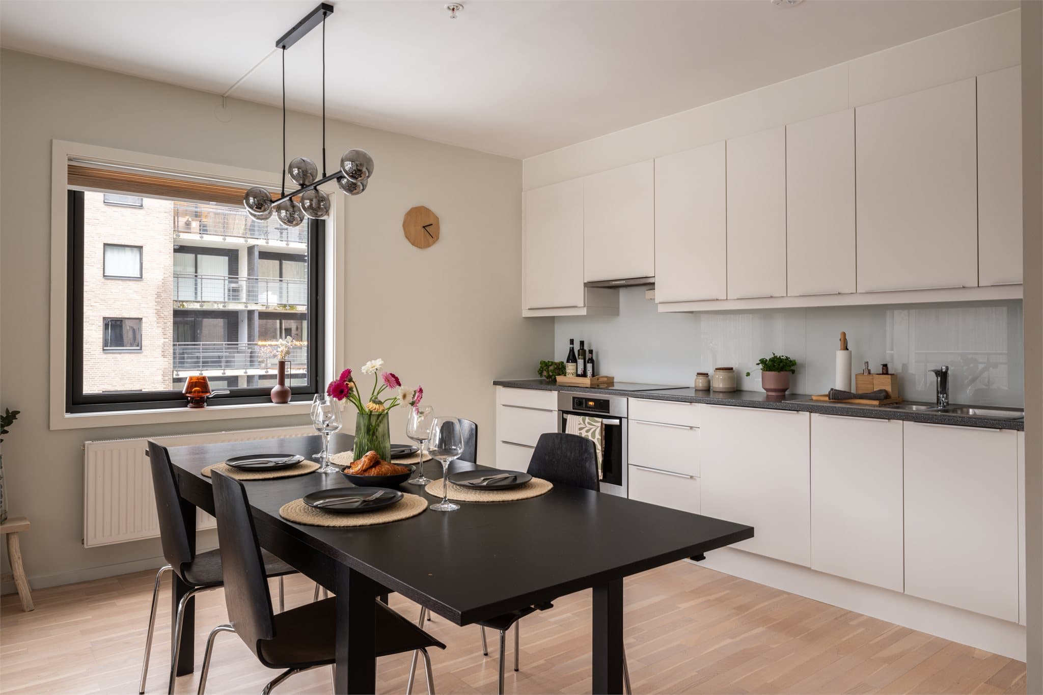 God plass for sosiale sammenkomster med familie og venner.