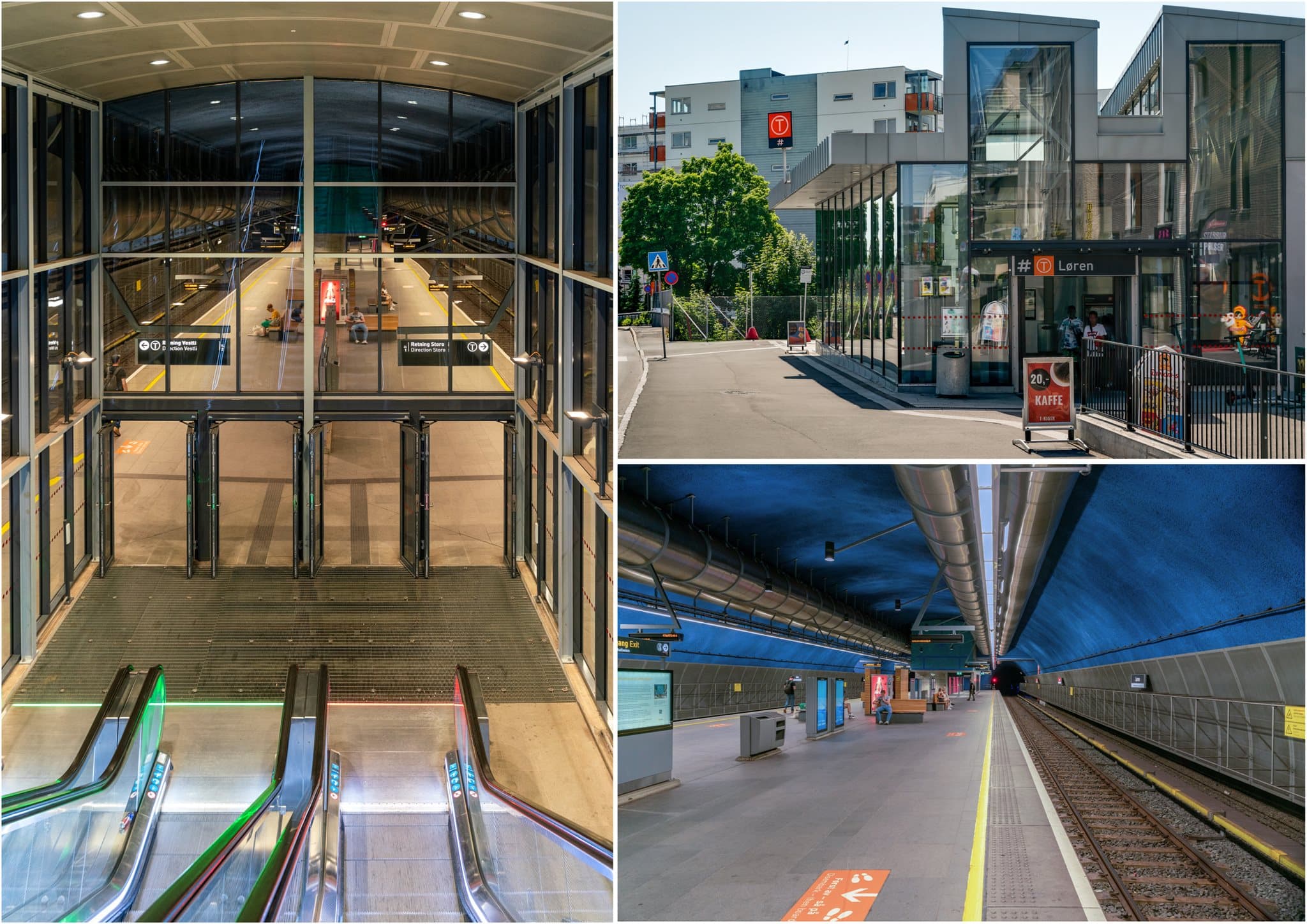 Det er kort vei til både t-bane på Løren og Økern.