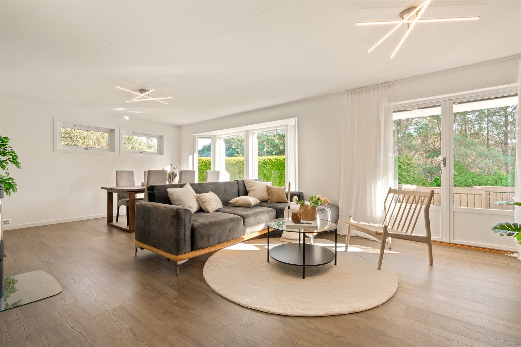 - Stuen måler 32,5m² -