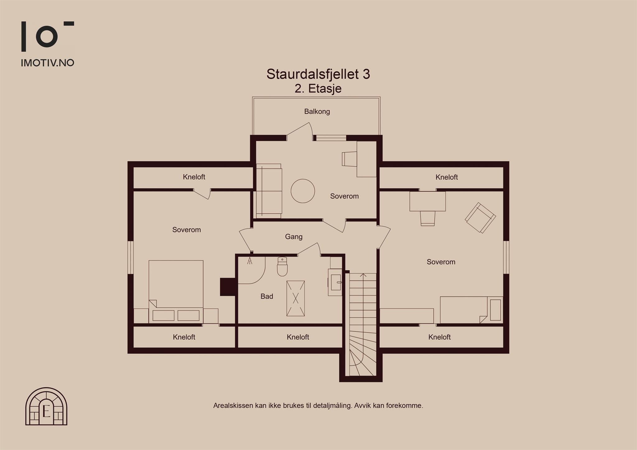 - Plantegning 2. etasje -