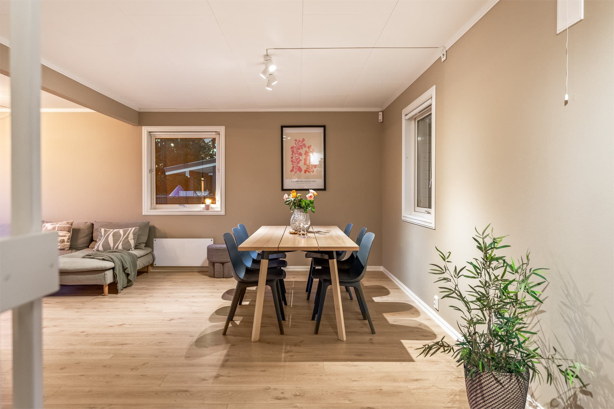 God plass til å samle venner og familie på gode middager.