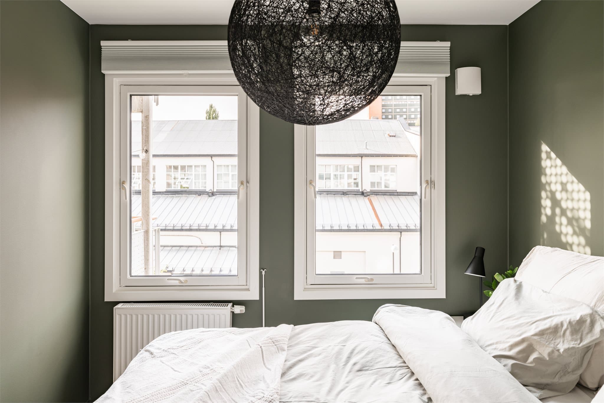 Store vinduer for optimal lysinnslipp og lufting.