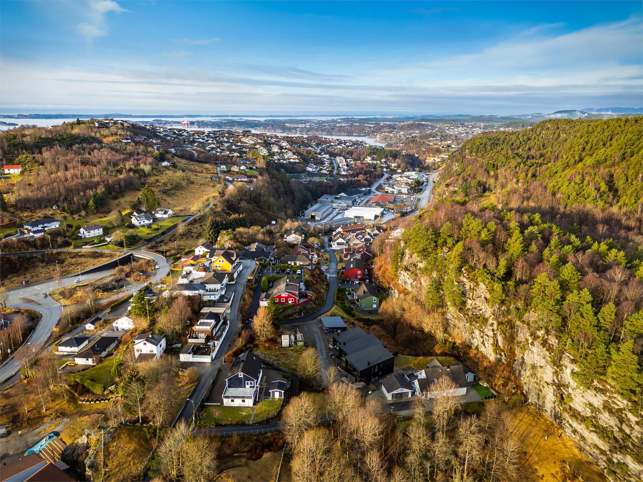 - Her bor du i naturskjønne men likevel svært sentrale omgivelser -