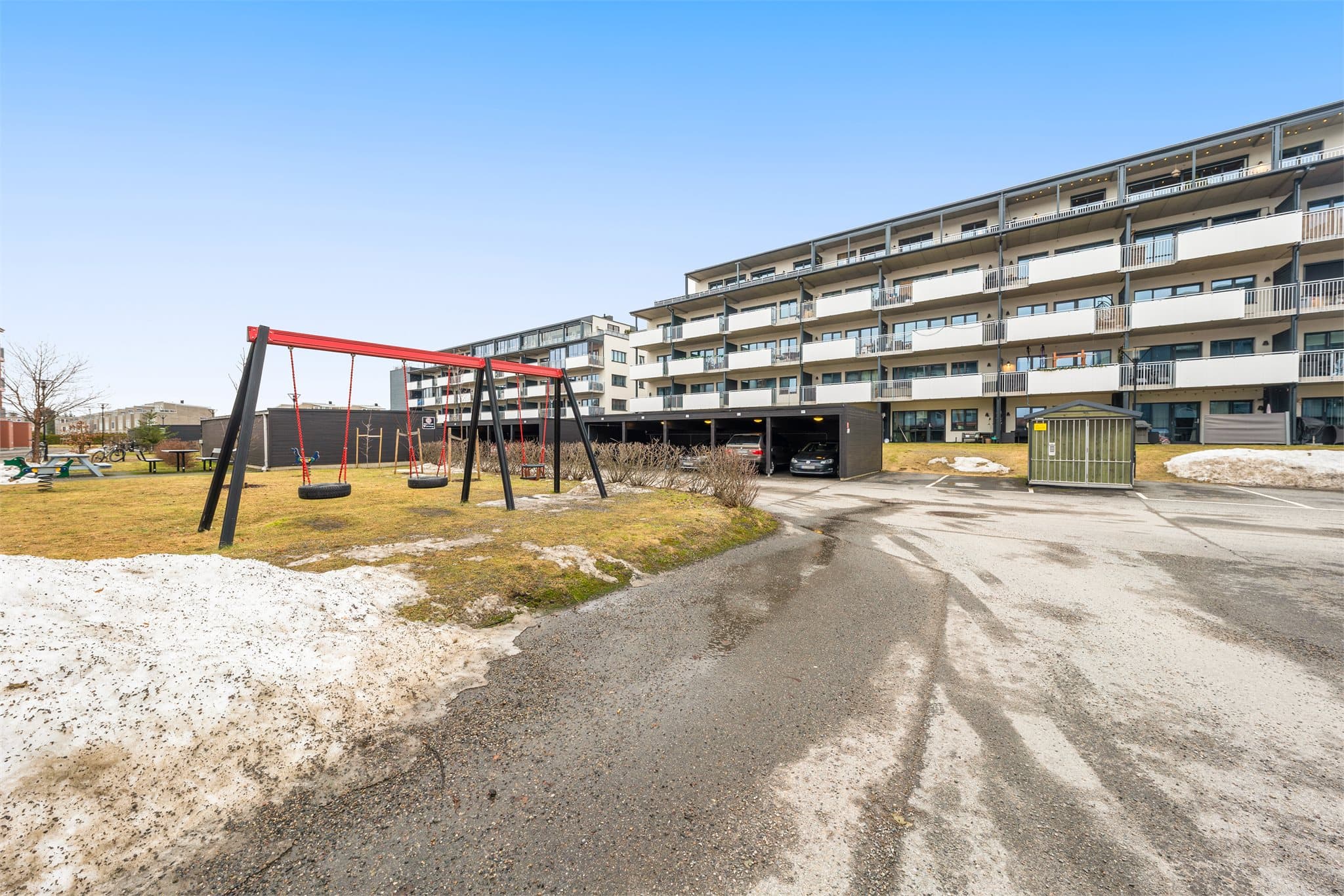 Hyggelige fellesområder i sameiet