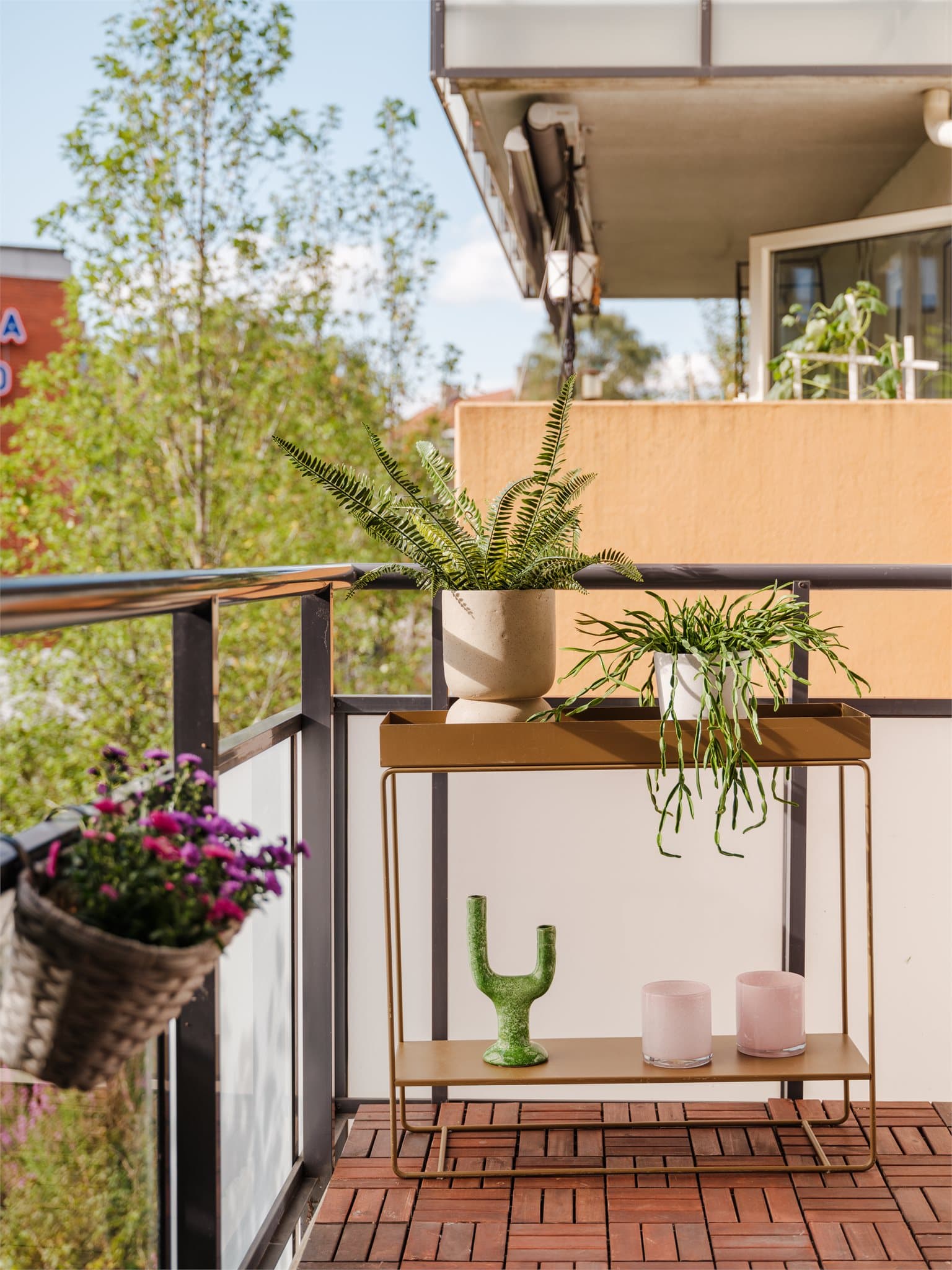 Her ute kan du skape din egen private, grønne oase.