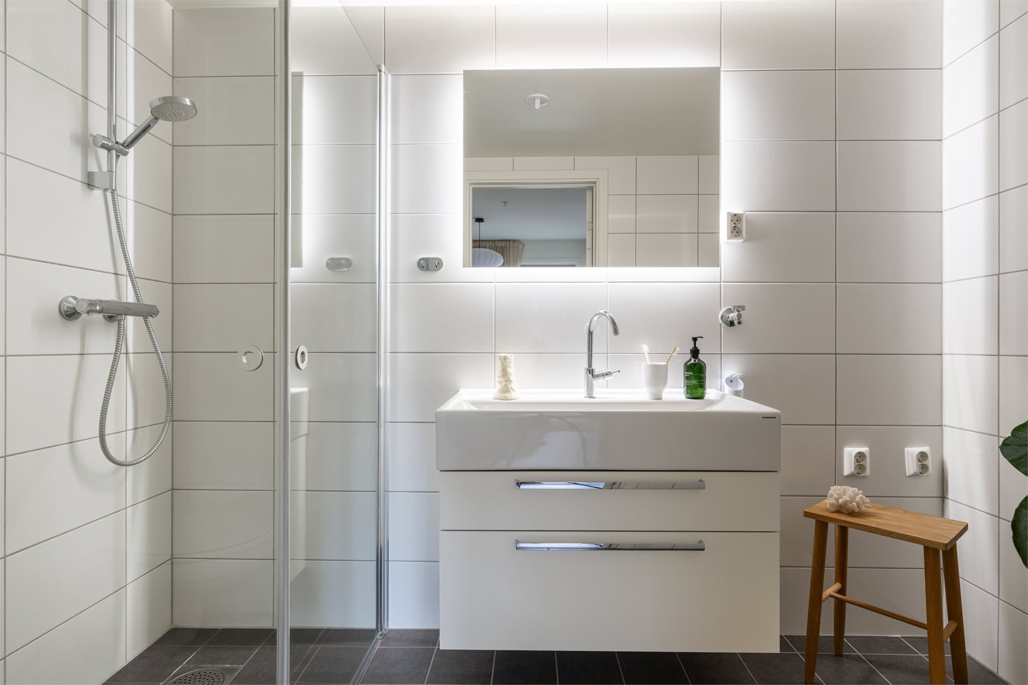 Opplegg for vaskemaskin.