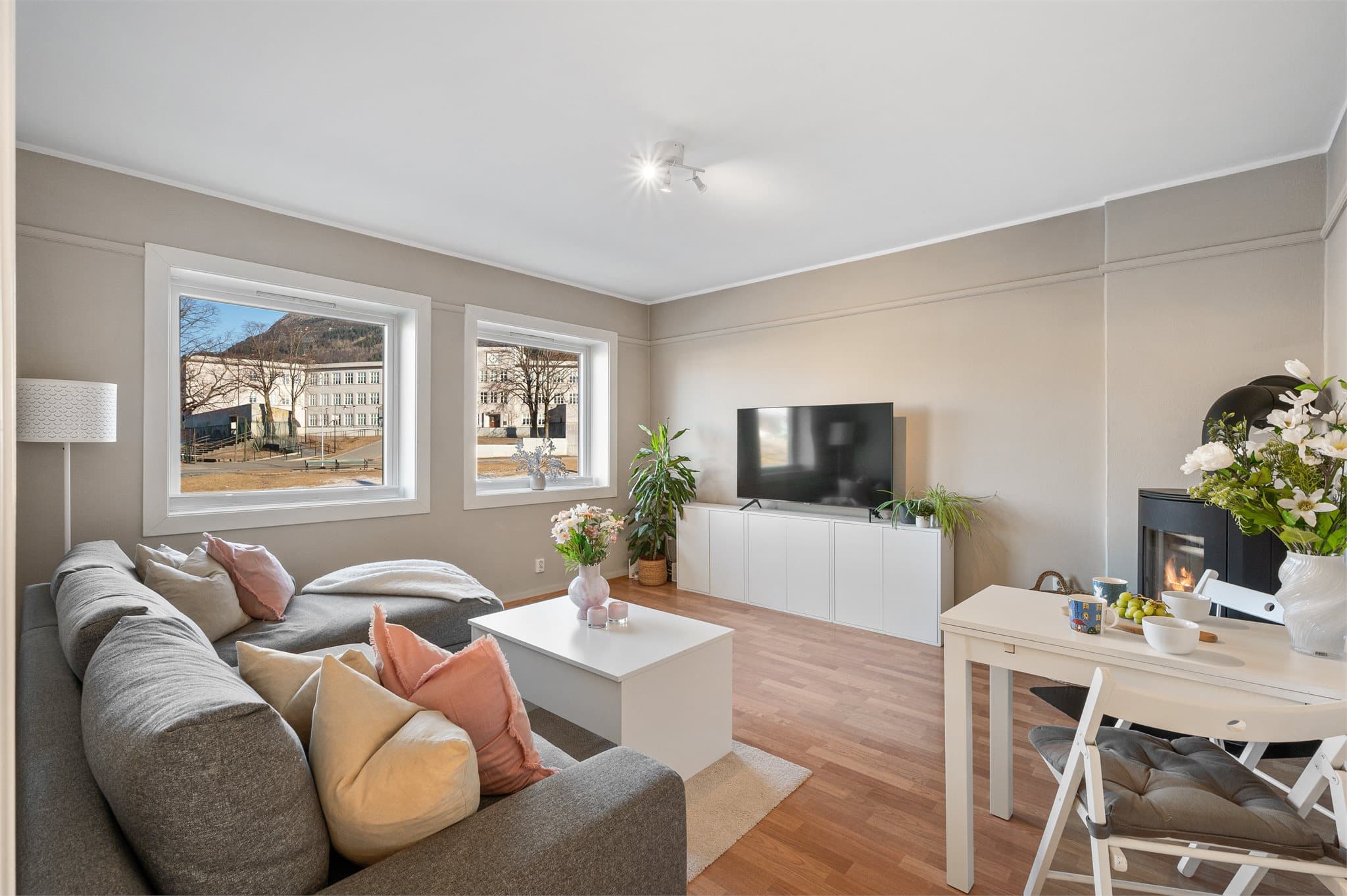 - Stuen måler 17,2m² -