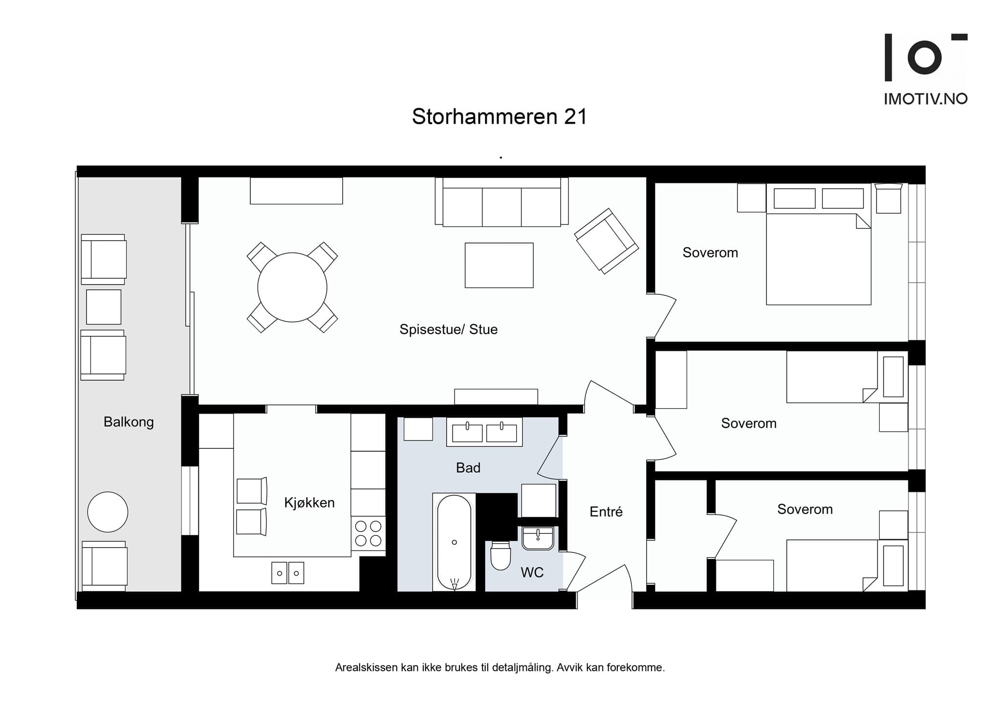 - Plantegning 13. etasje -