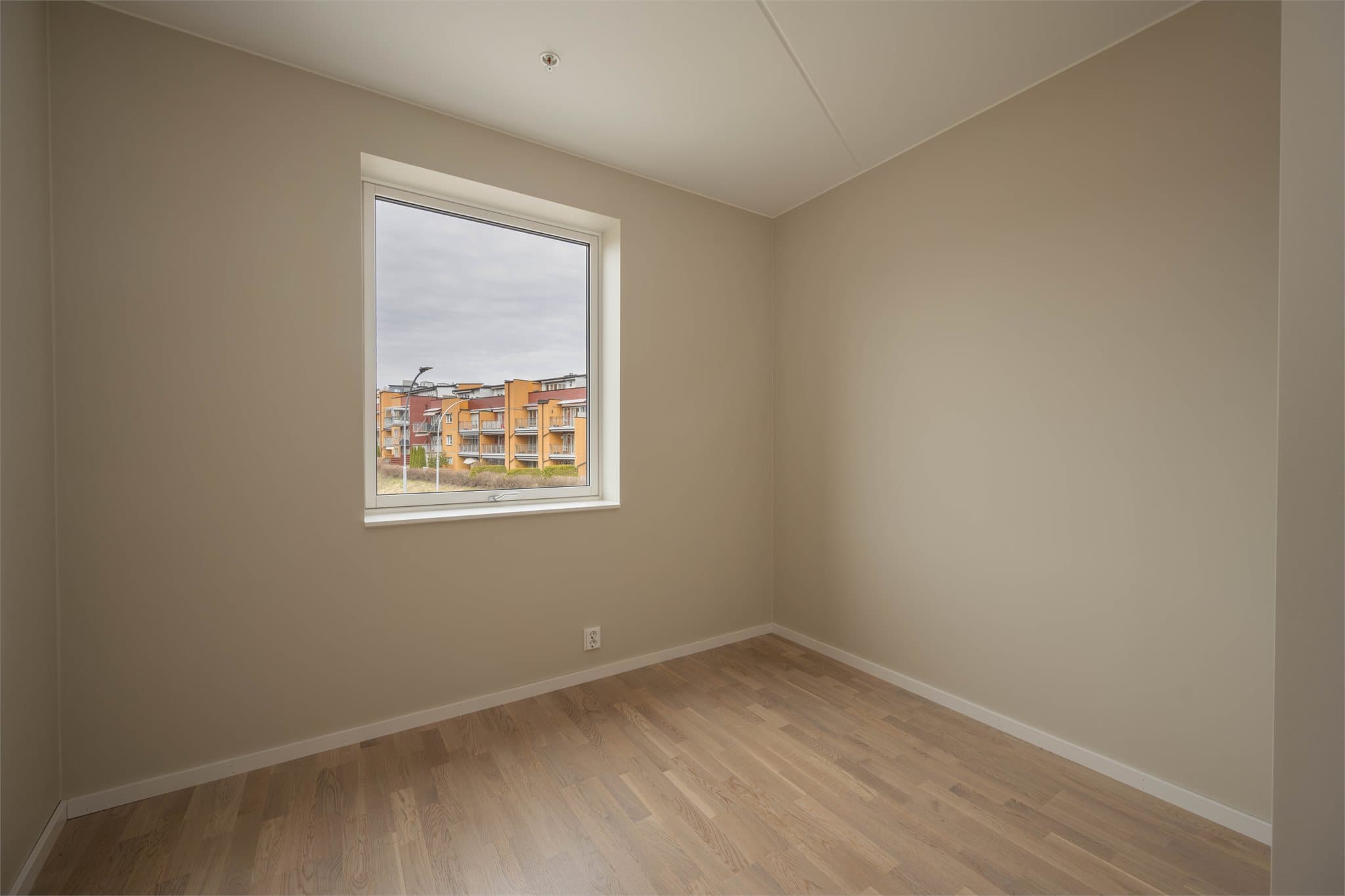 Det tredje soverommet har en god størrelse og er lett å innrede etter behov.