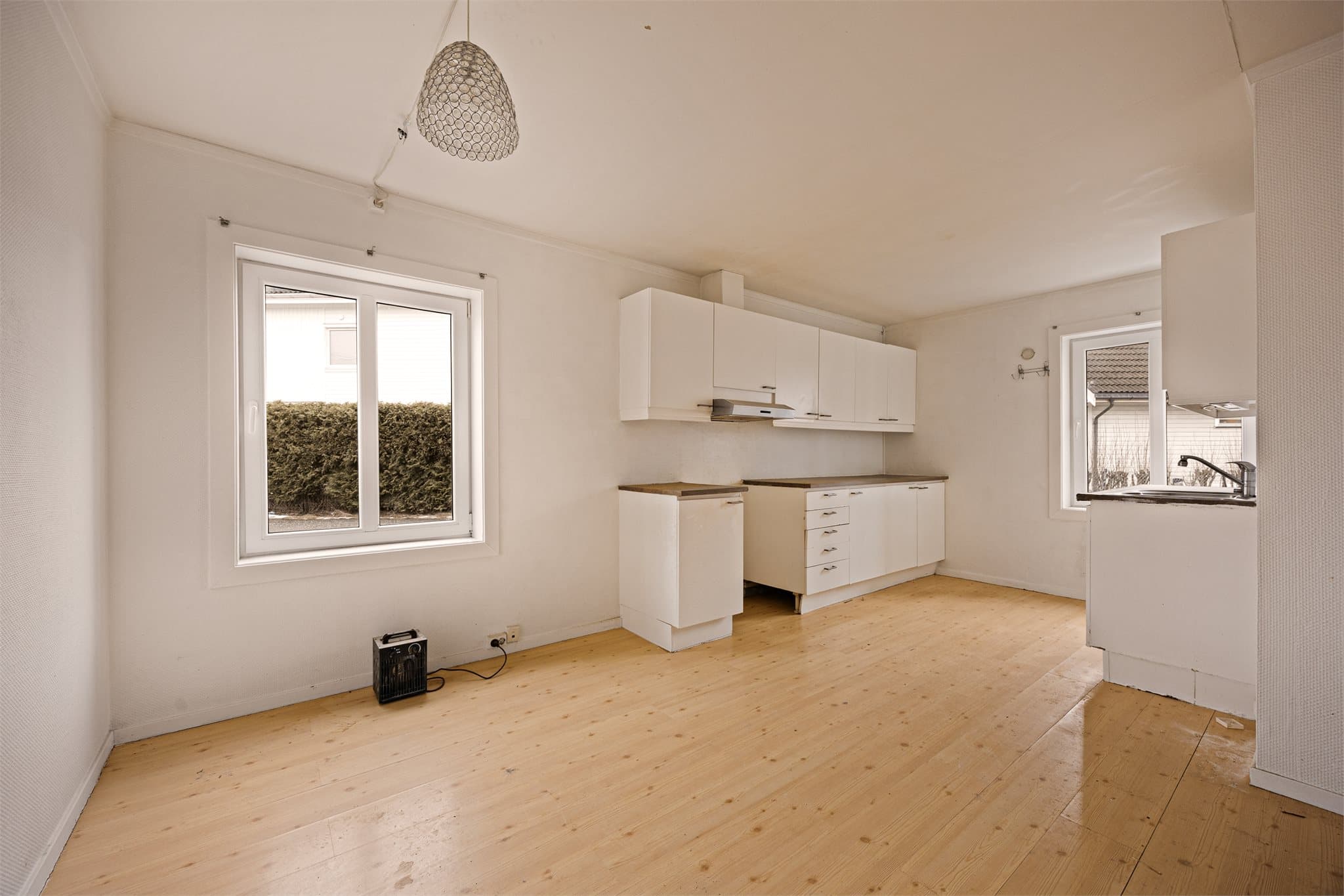 Rommene er lyse og av god størrelse.