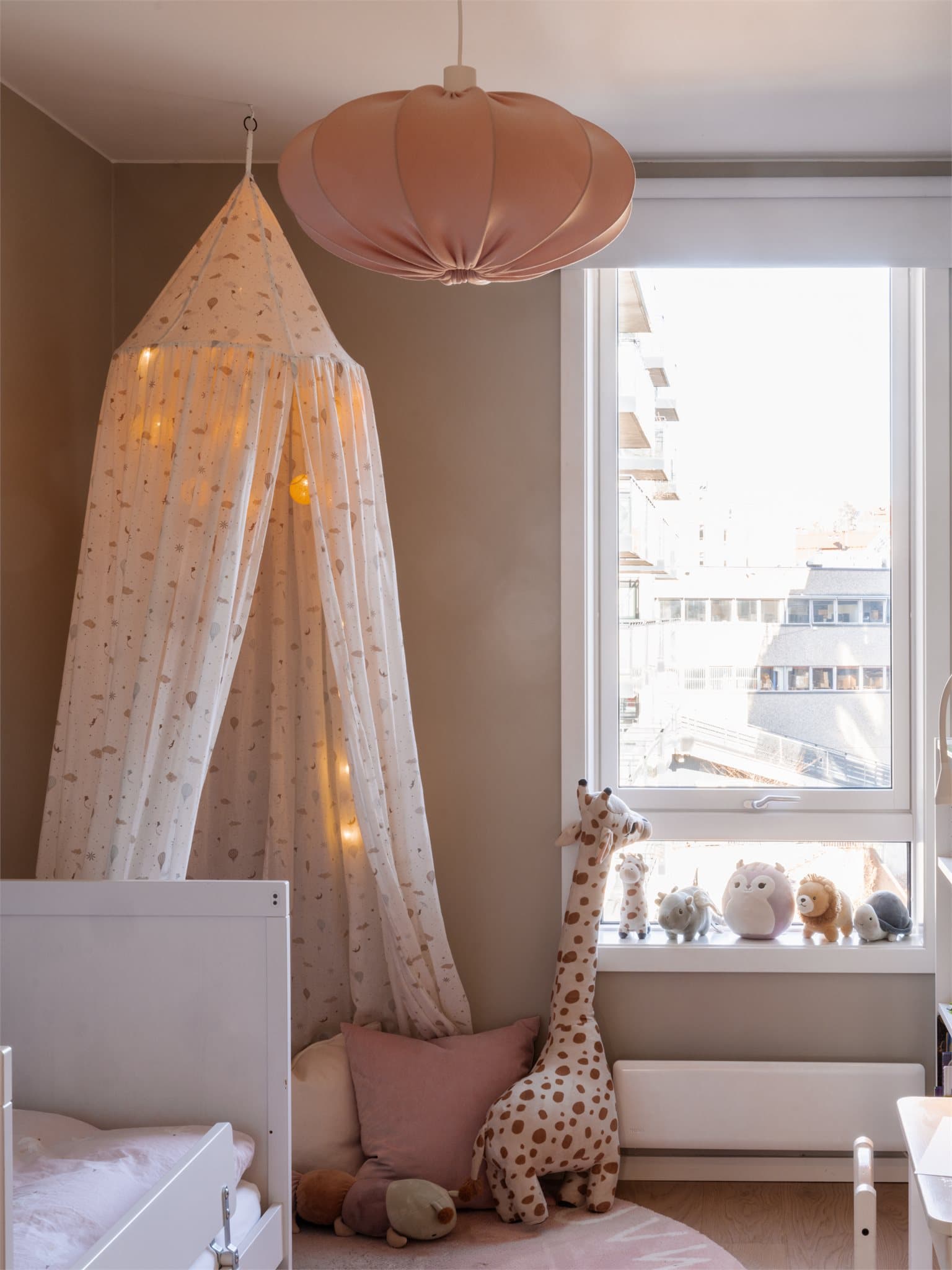 Detaljer fra barnerommet.