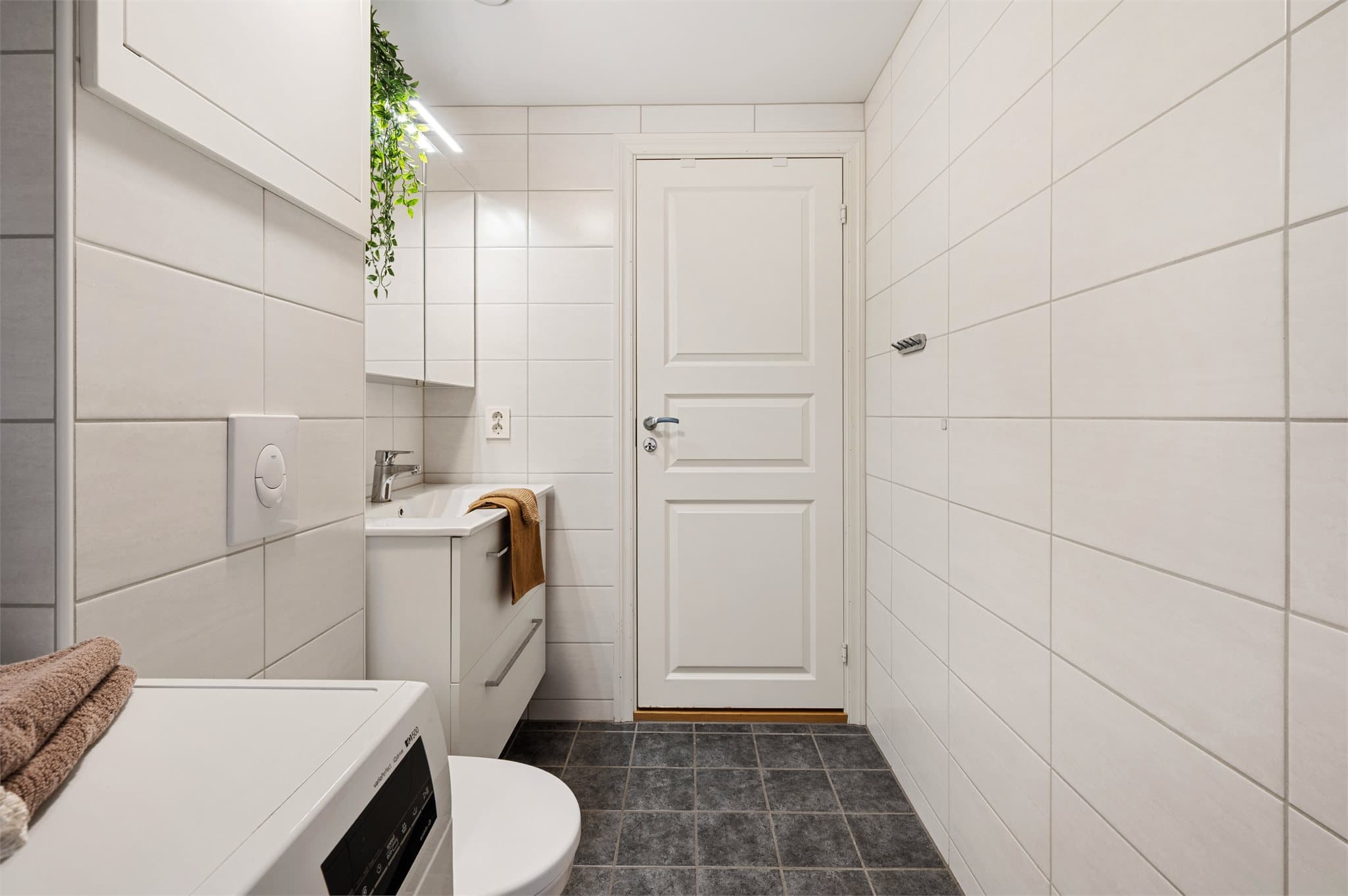 - Badet måler 4,6 m² -