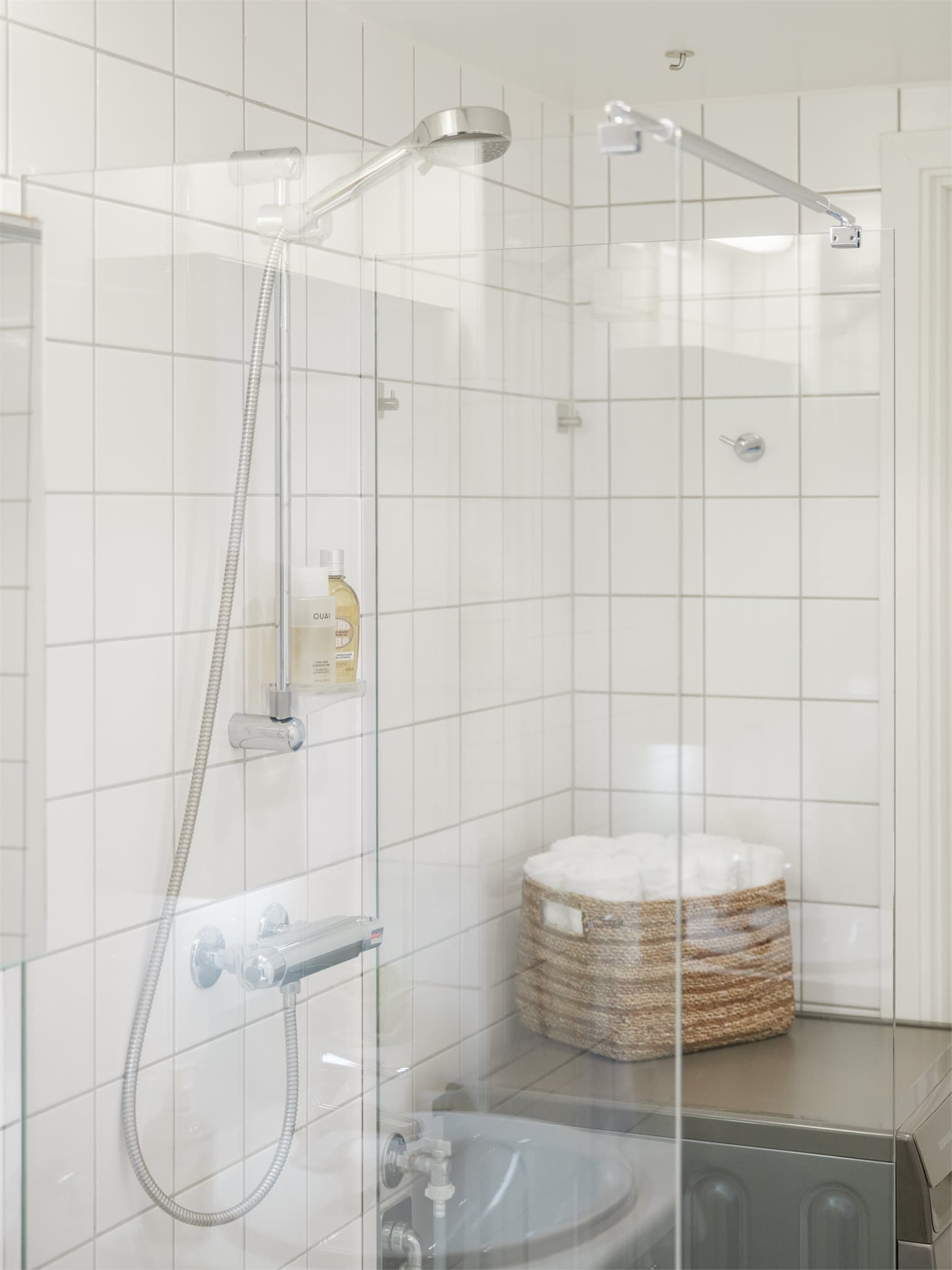 Det er opplegg for vaskemaskin.