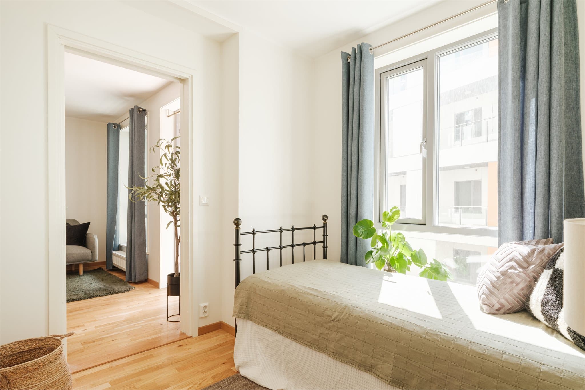 Den samme gode standarden på den andre rommet.