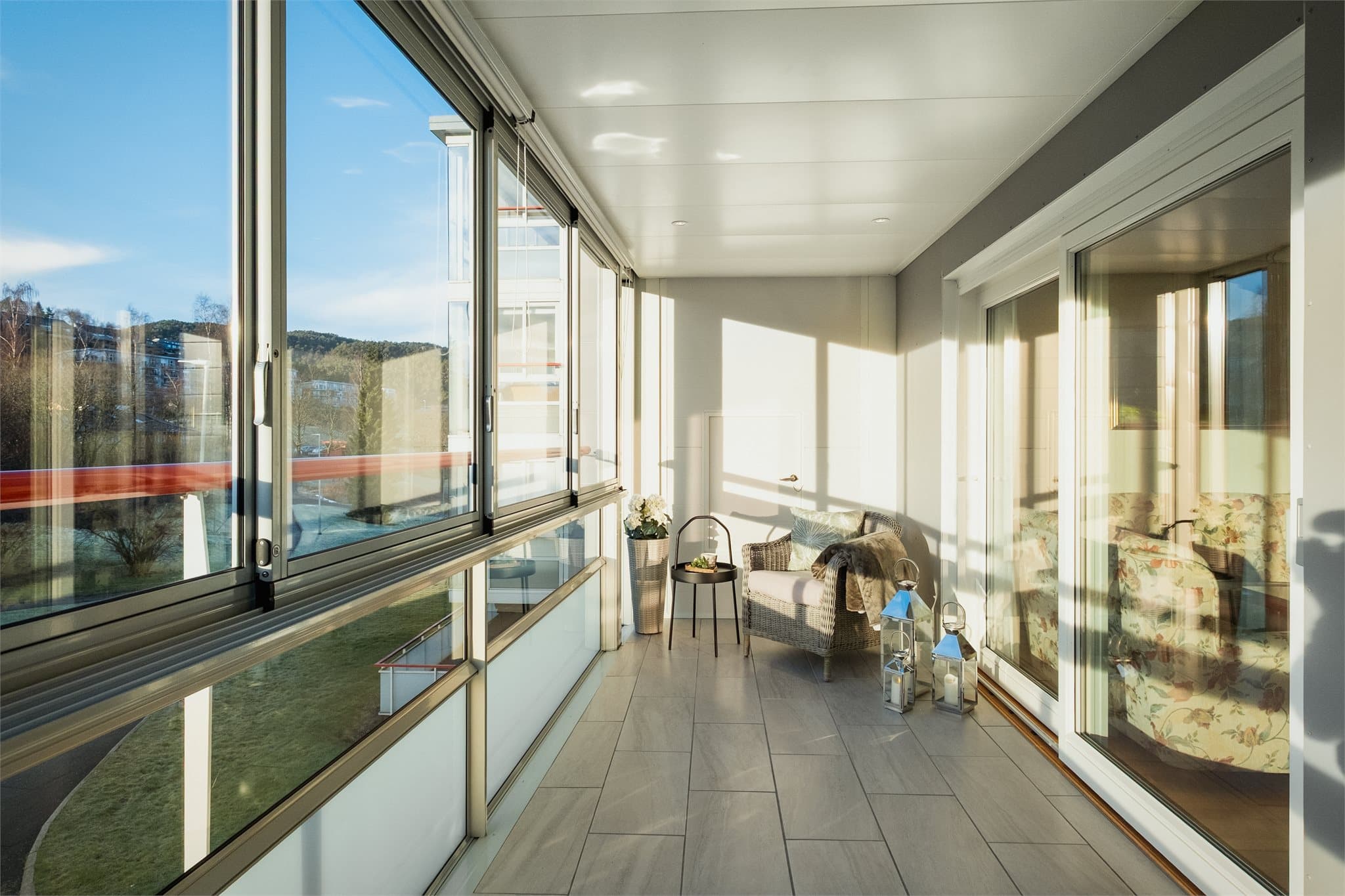 - Leiligheten inneholder entré/gang, bad, 2 soverom, stue, kjøkken og bod -