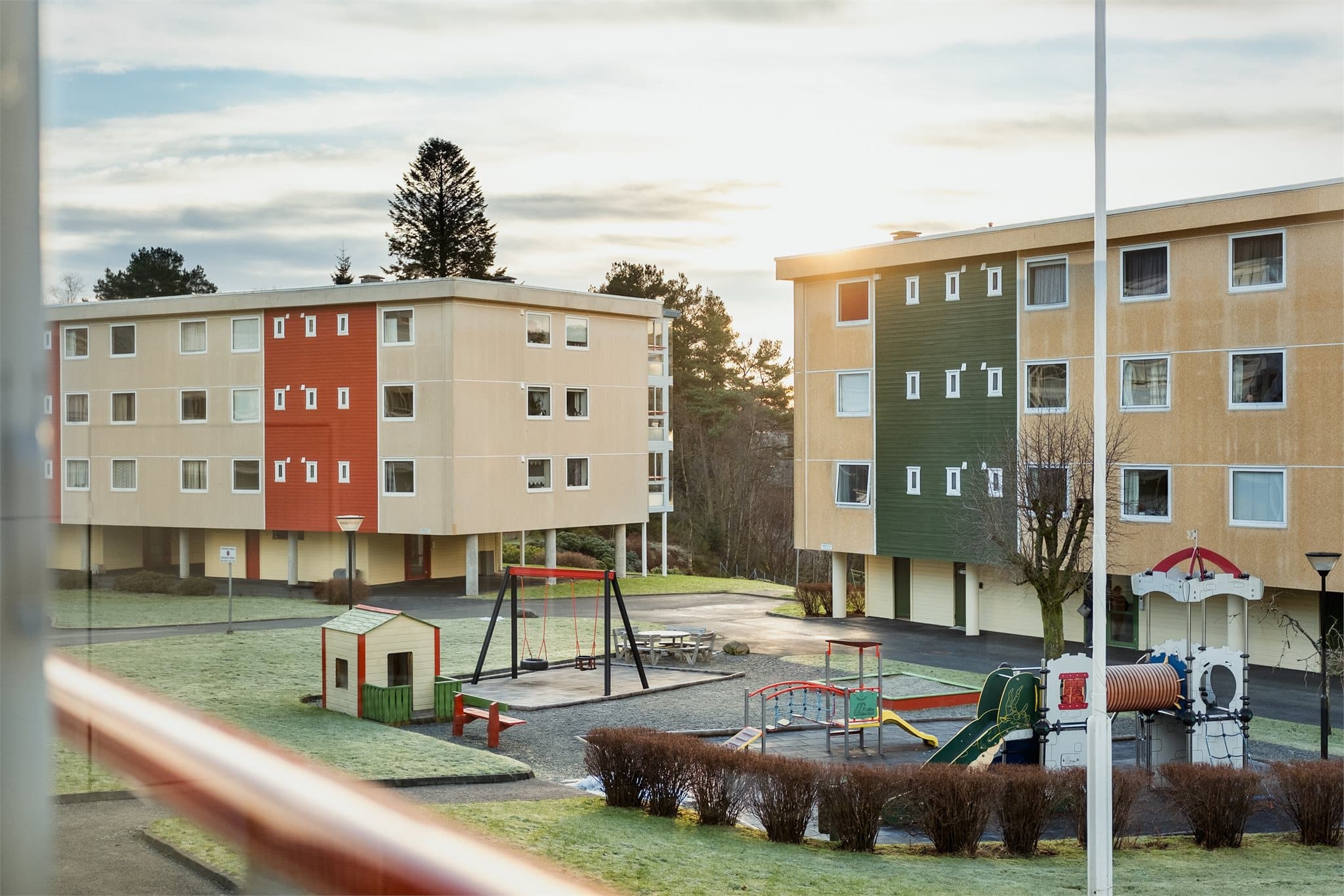 - Her bosetter man seg i et veldrevet borettslag med høy trivselsfaktor! -