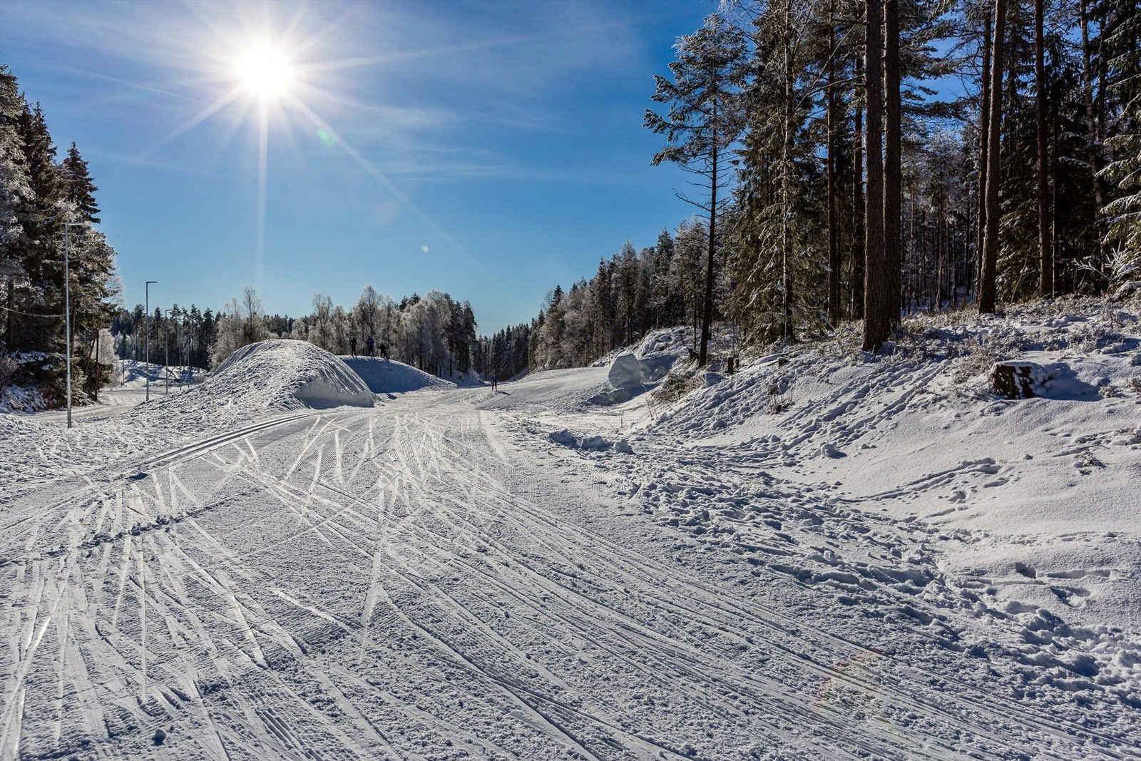 Linderudkollen med langrennsarena.