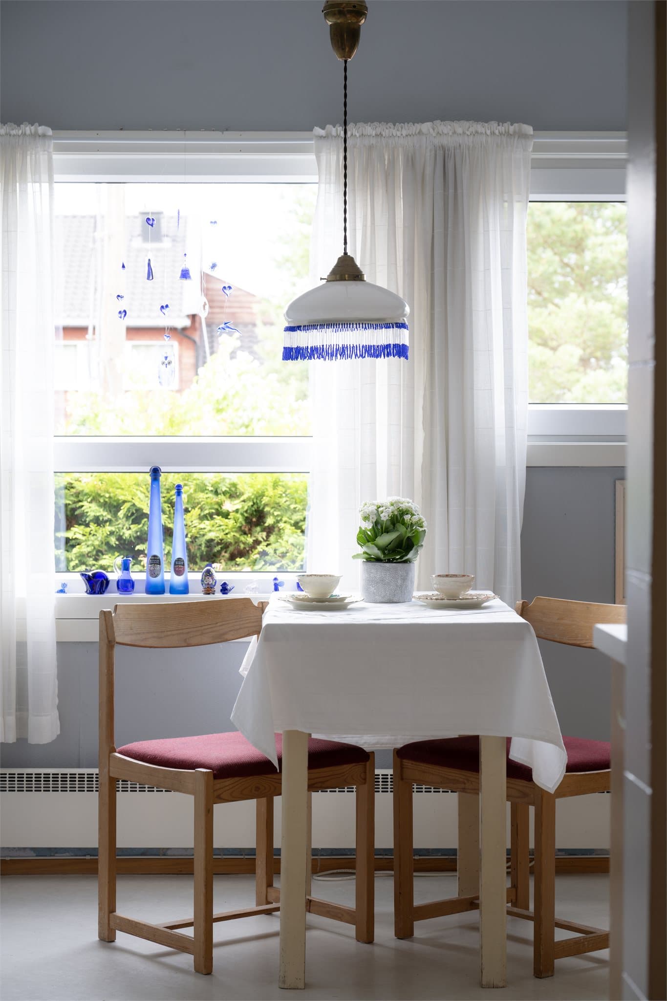 Her er det god plass til både hverdagens måltider og de lange søndagsfrokostene som varer litt ekstra.