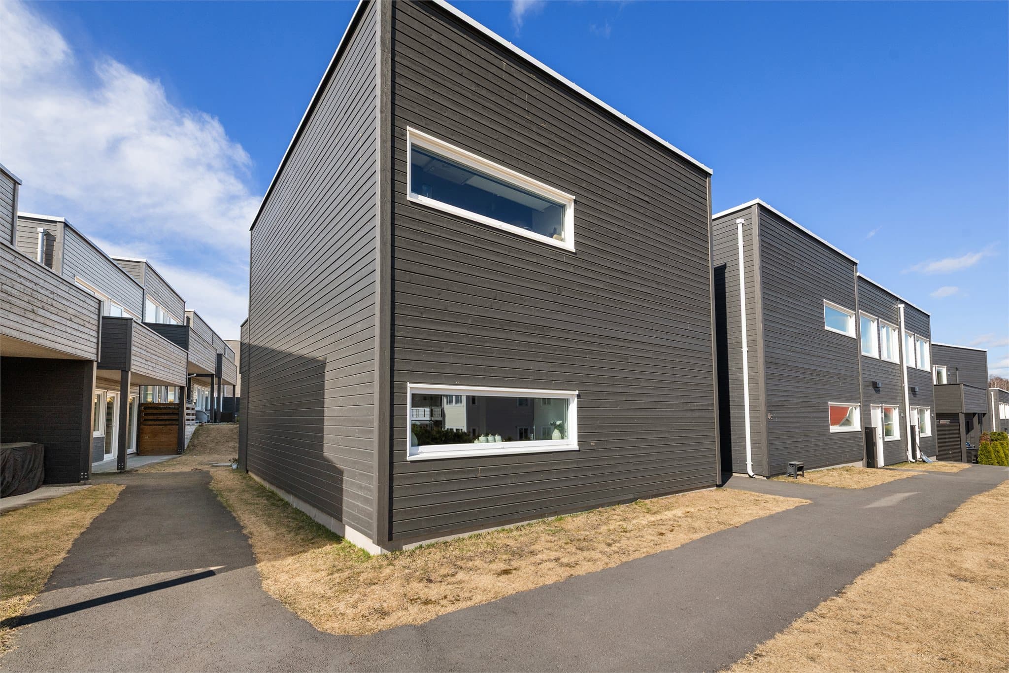 Fasade kjøkkensiden