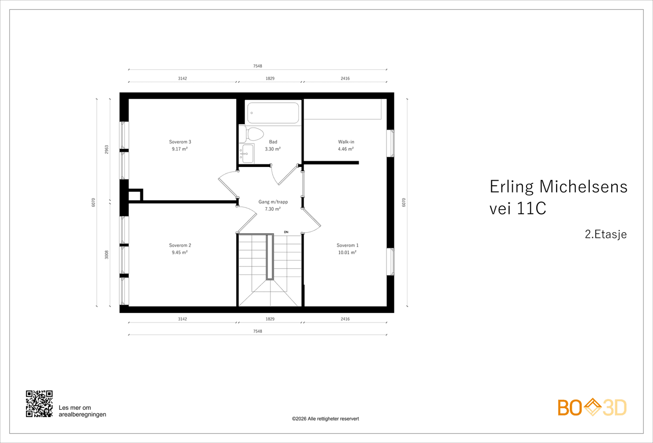 Plantegning 2.etasje