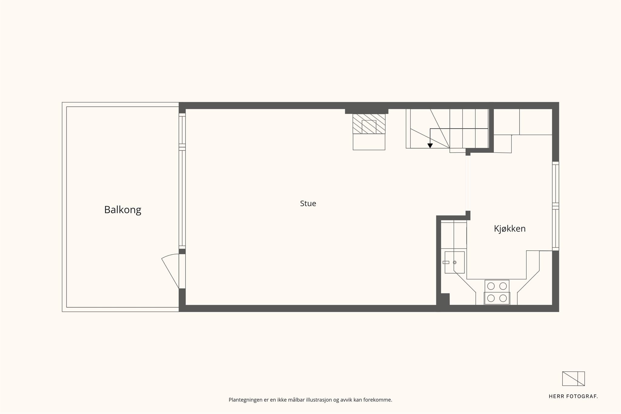 - Plantegning 2. etasje -