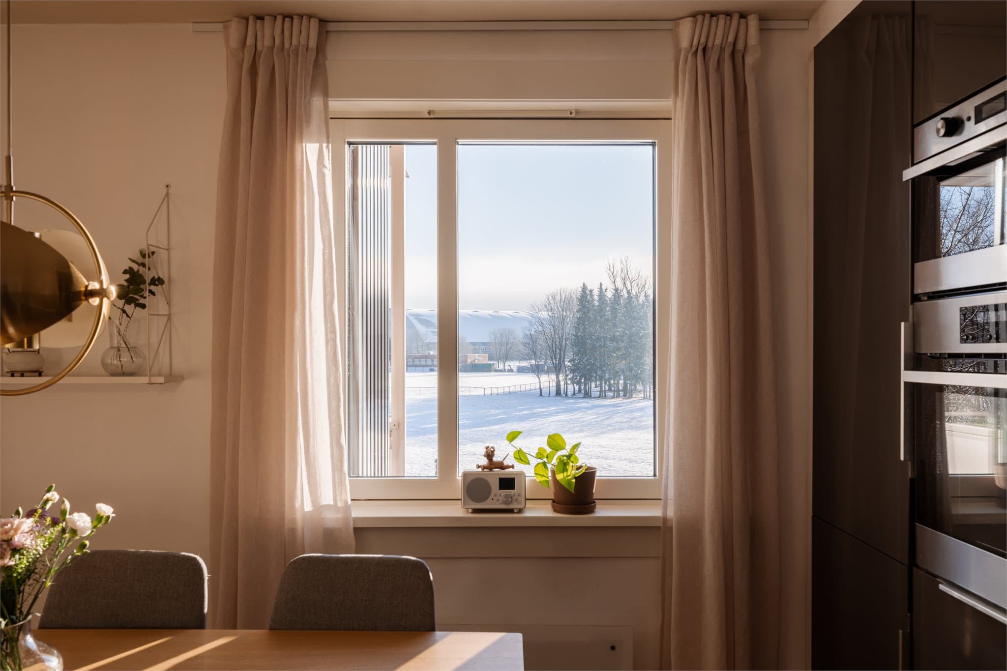 Et frodig og skjermet nabolag, men likevel i nærheten av alt dere trenger i hverdagen.