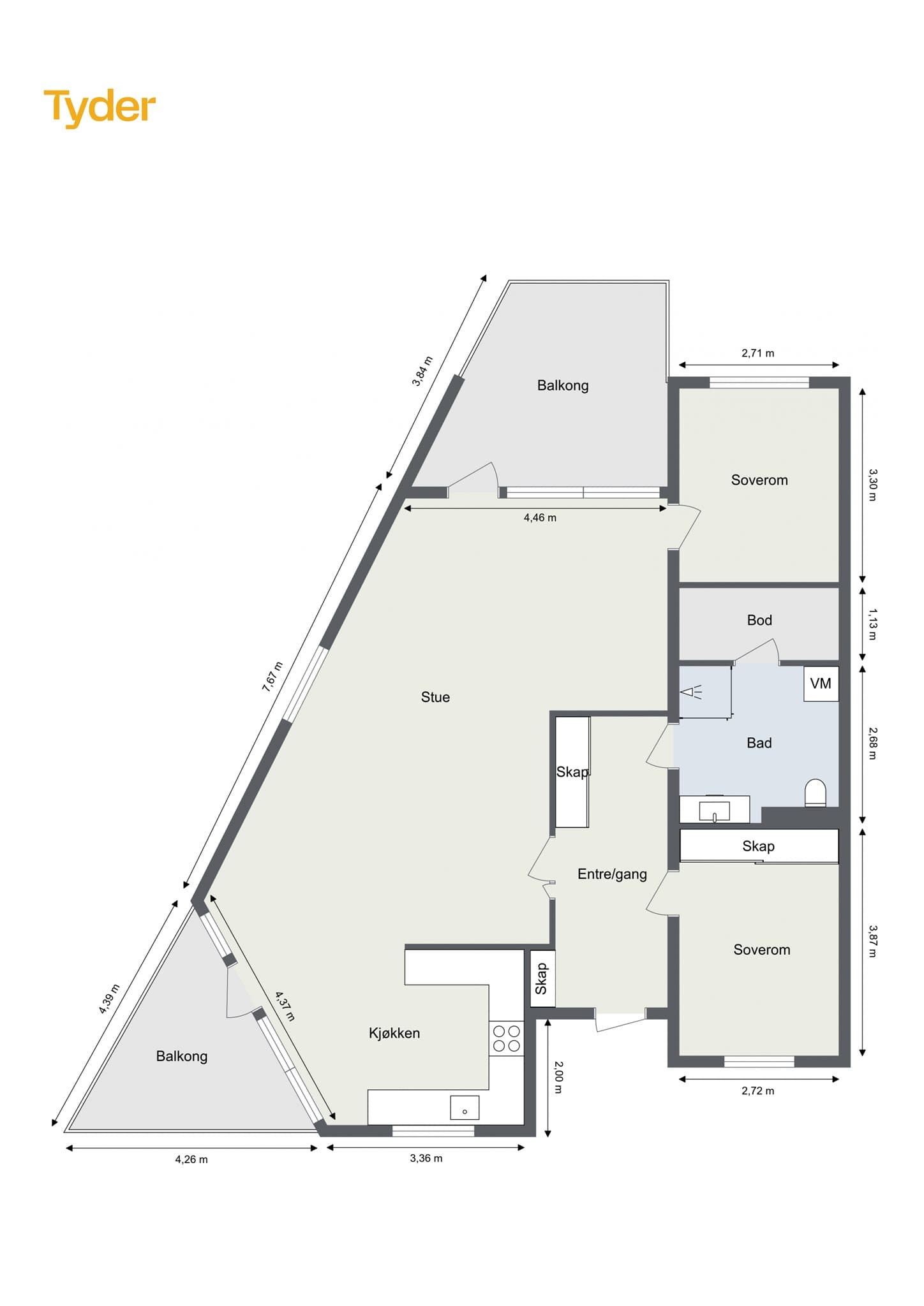 Fetsund Brygge 2 - 4 .etasje