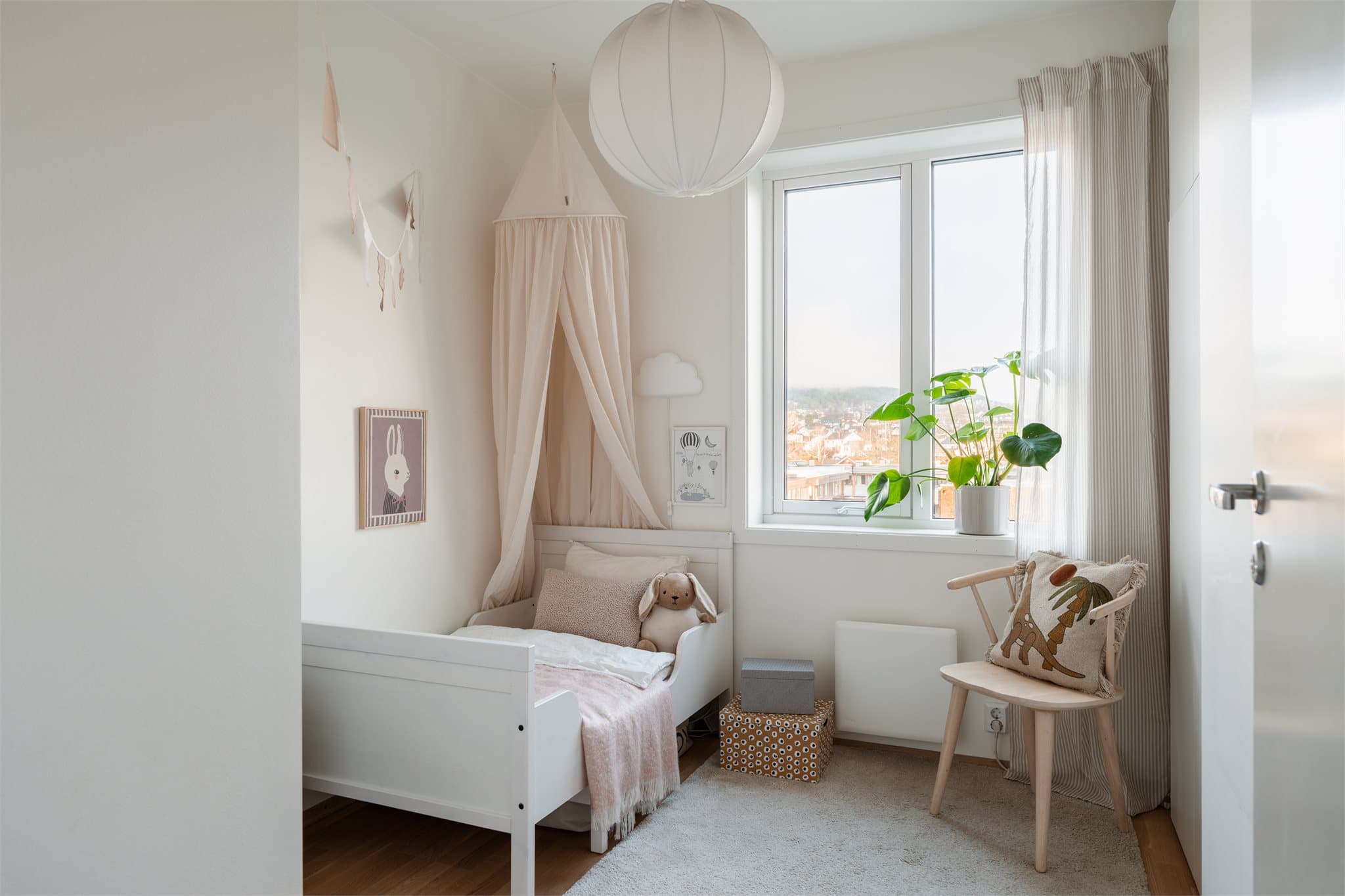 Det tredje soverommet er også av god størrelse.