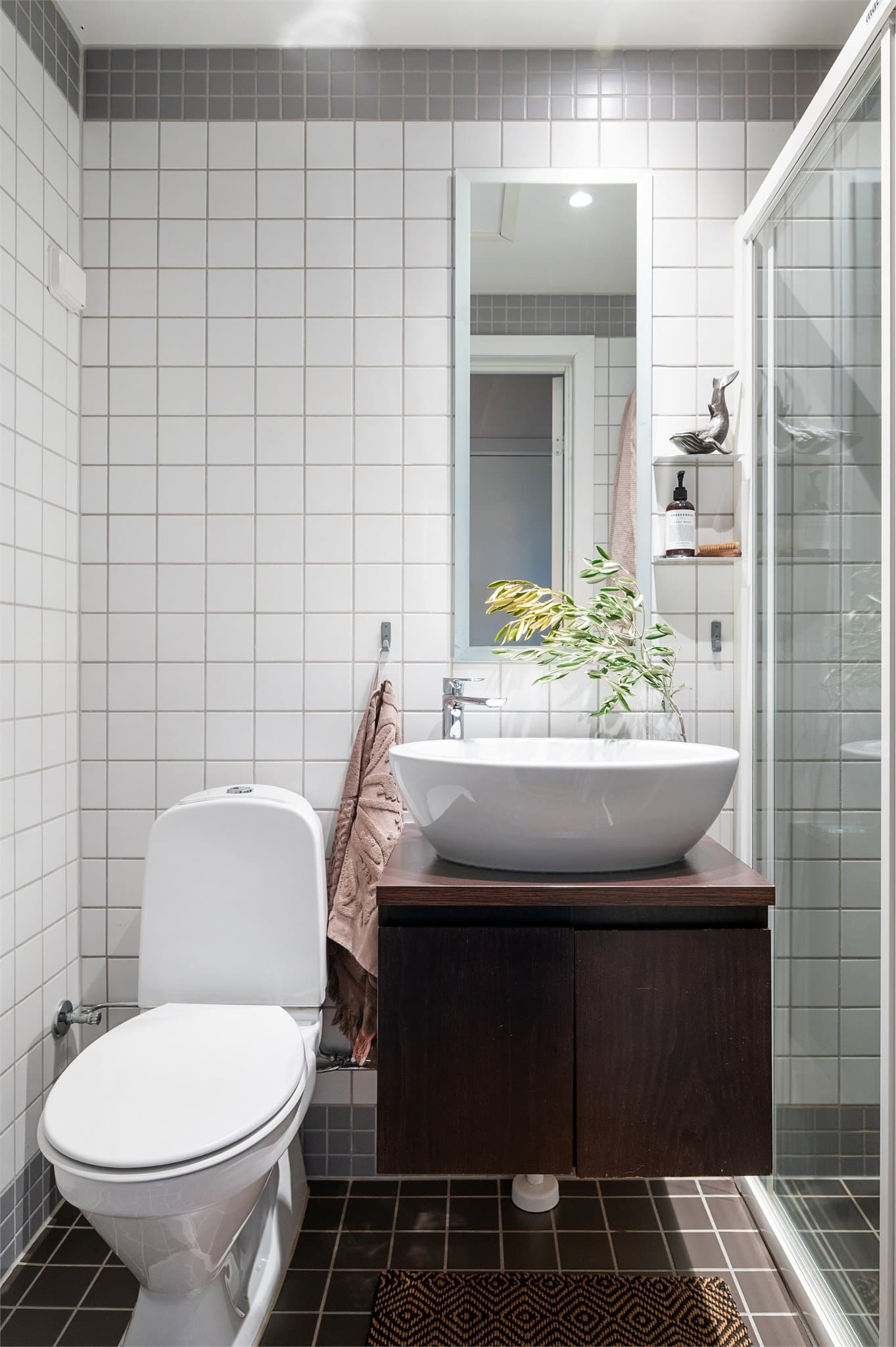 Baderom tilhørende hybel