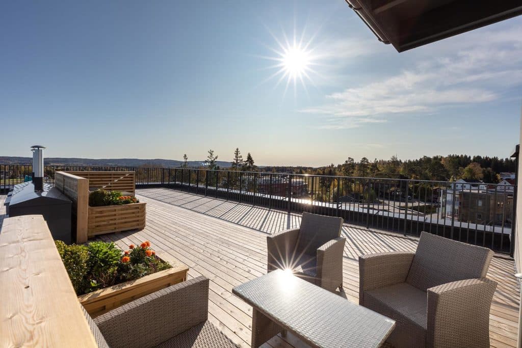 Takterrasse
