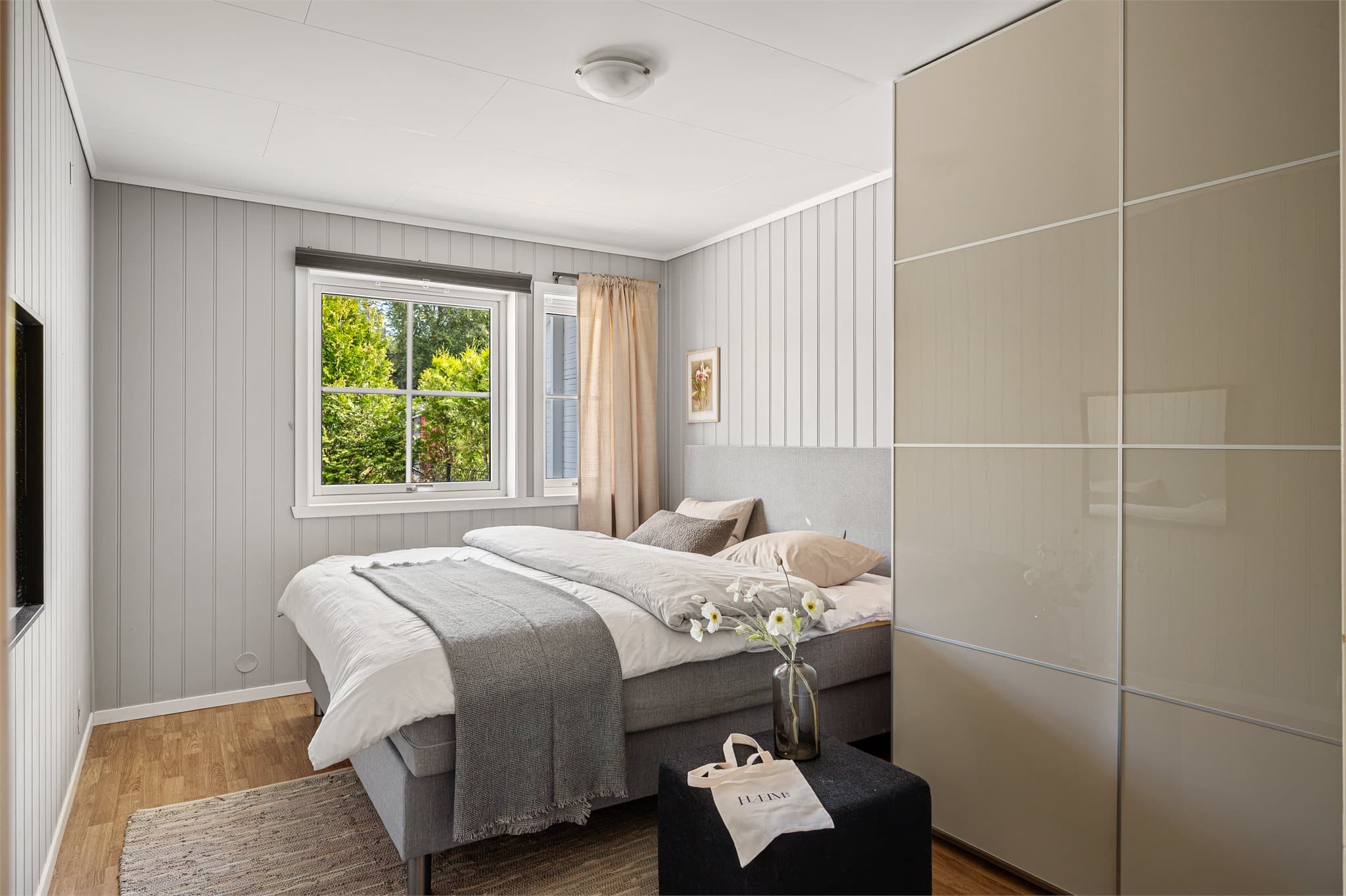 - Hovedsoverommet måler 11,7 m² -