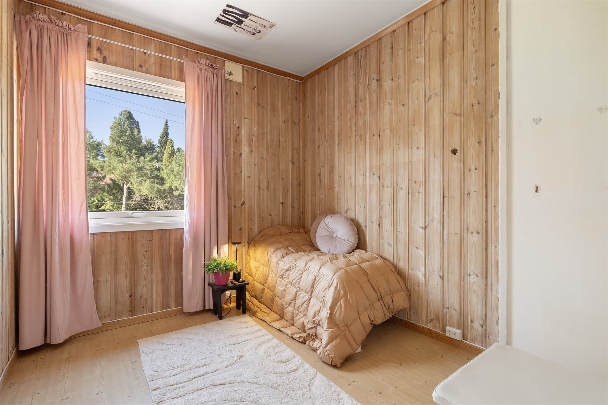 Soverommene kan enkelt innredes etter ønske og behov.