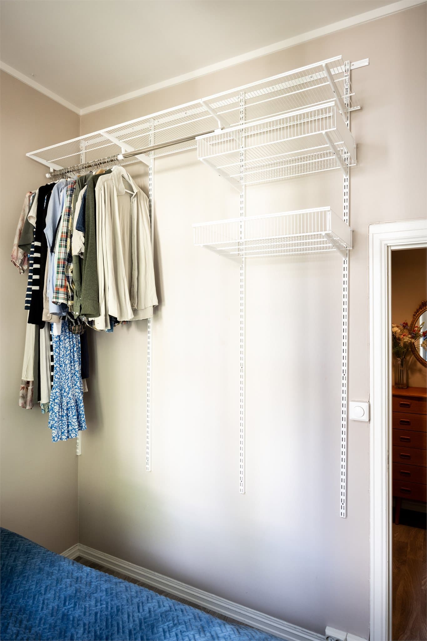 Praktisk installert opplegg for oppheng.