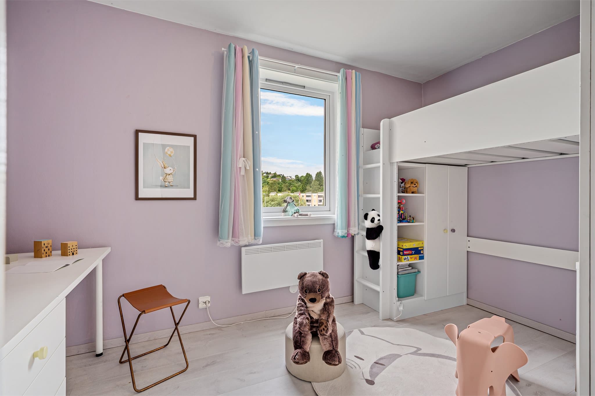 - Siste soverom måler 6,6m² -