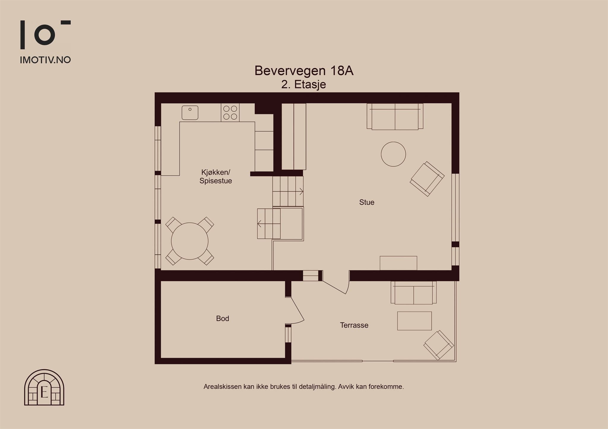 - Plantegning 2. etasje -